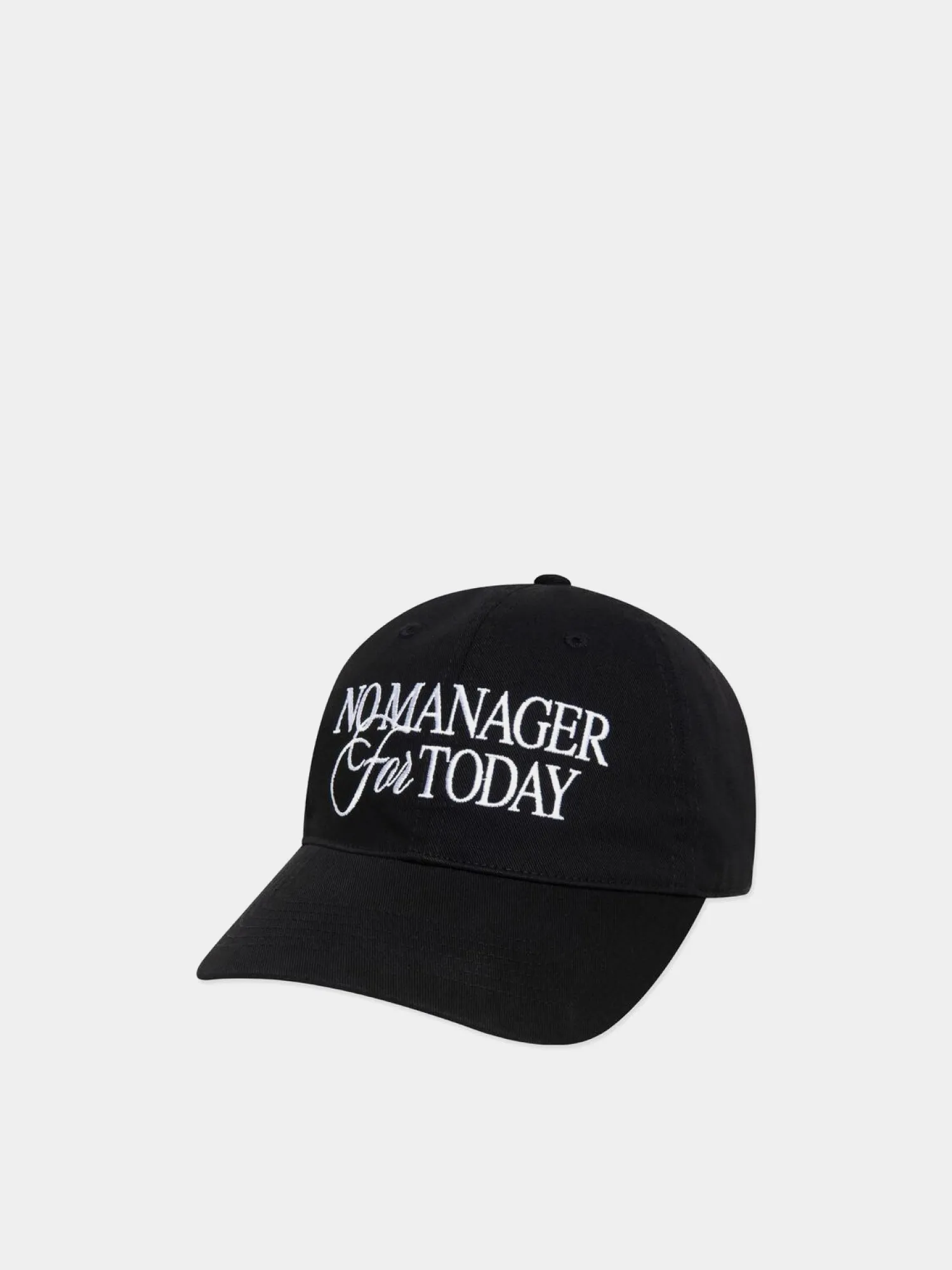 Кепка LMC No Manager 6 Panel Cap Black
