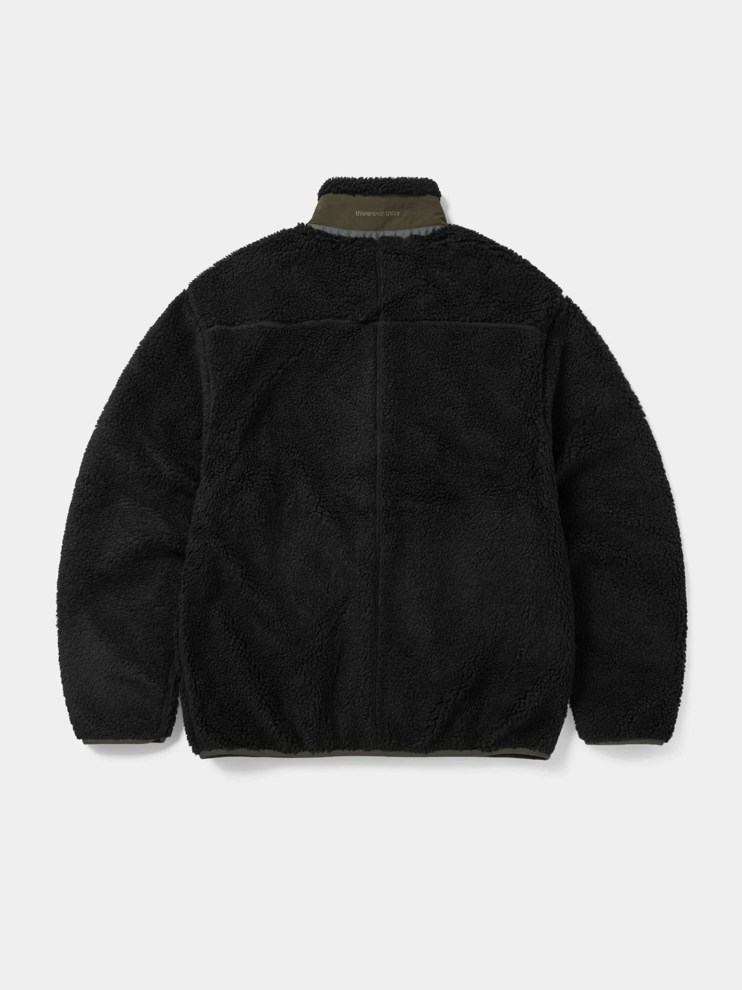 Флисовая Куртка thisisneverthat T Sherpa Fleece Black