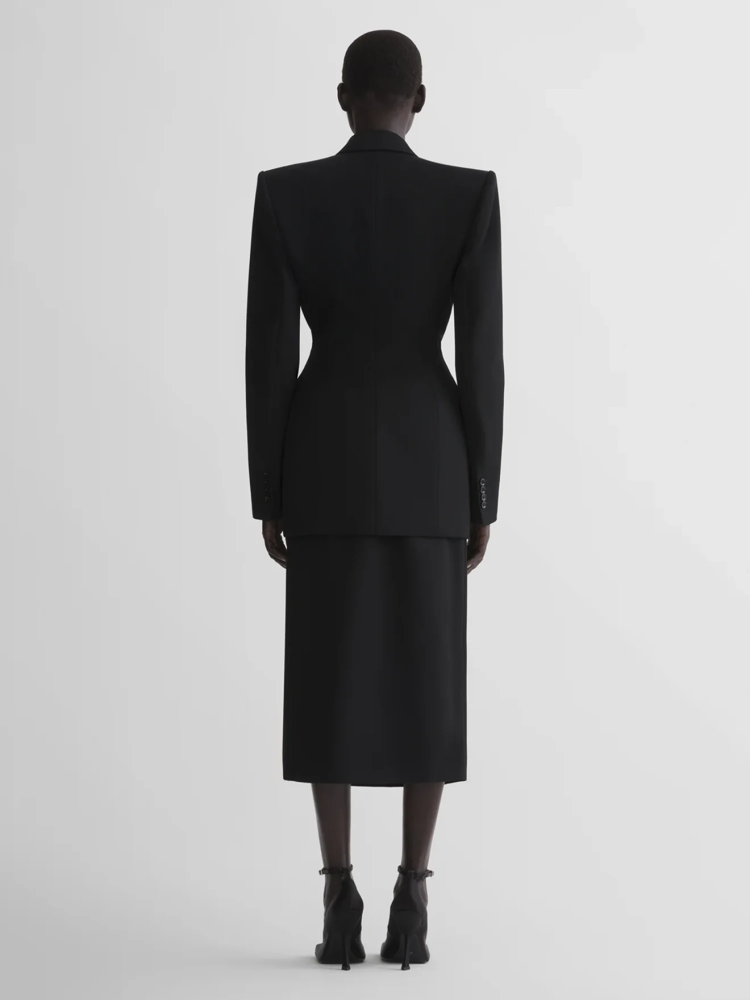 Женский пиджак MUGLER Hourglass Black