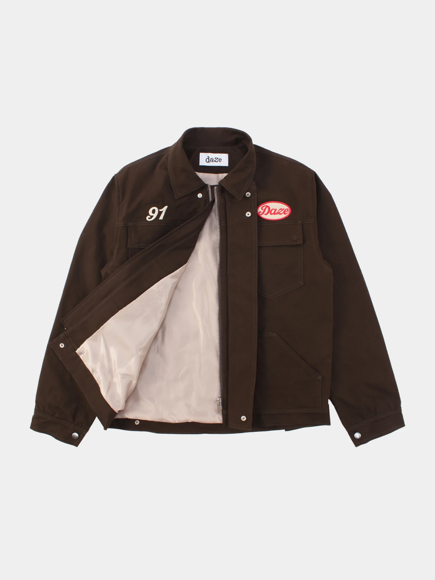 Овершот Daze Riders Work Jacket Brown