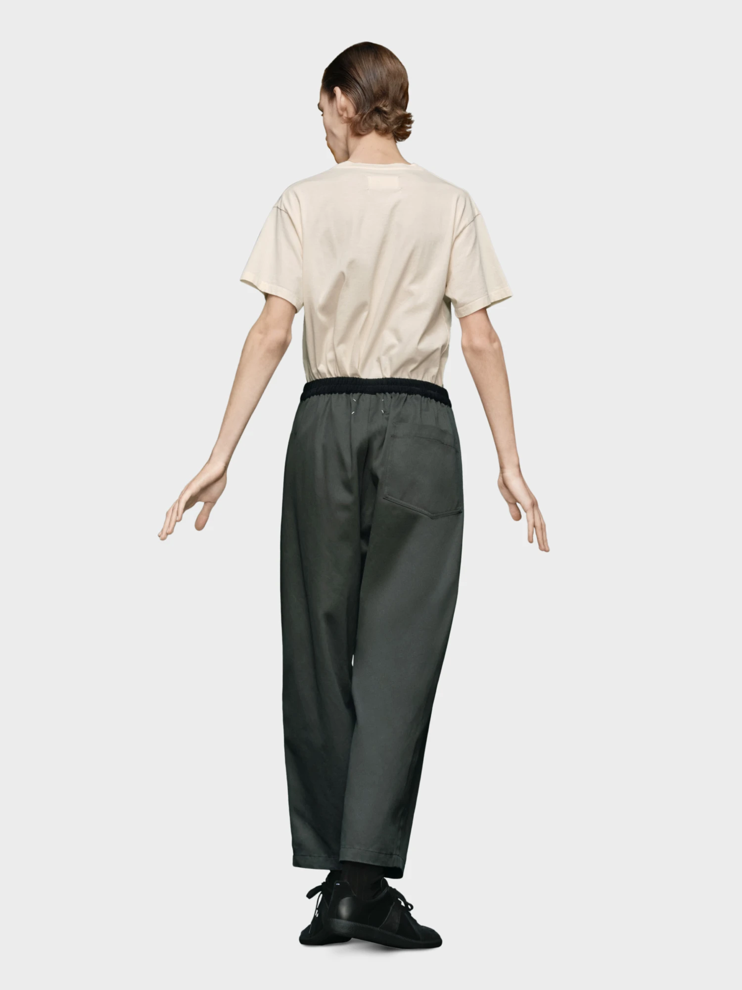 Брюки Maison Margiela Four Stitches Dark Grey