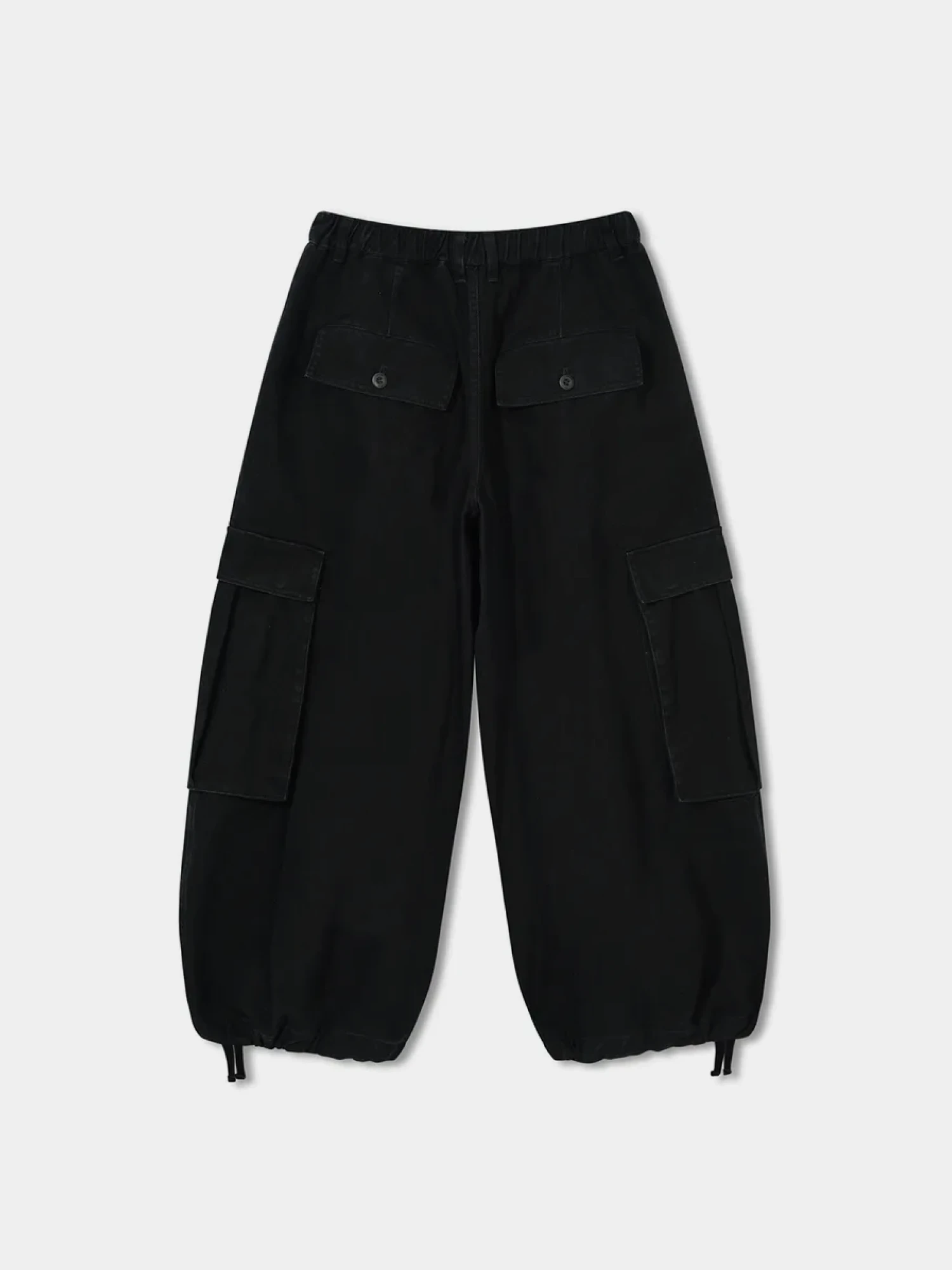Брюки ANGLAN Twill Cargo Balloon Black