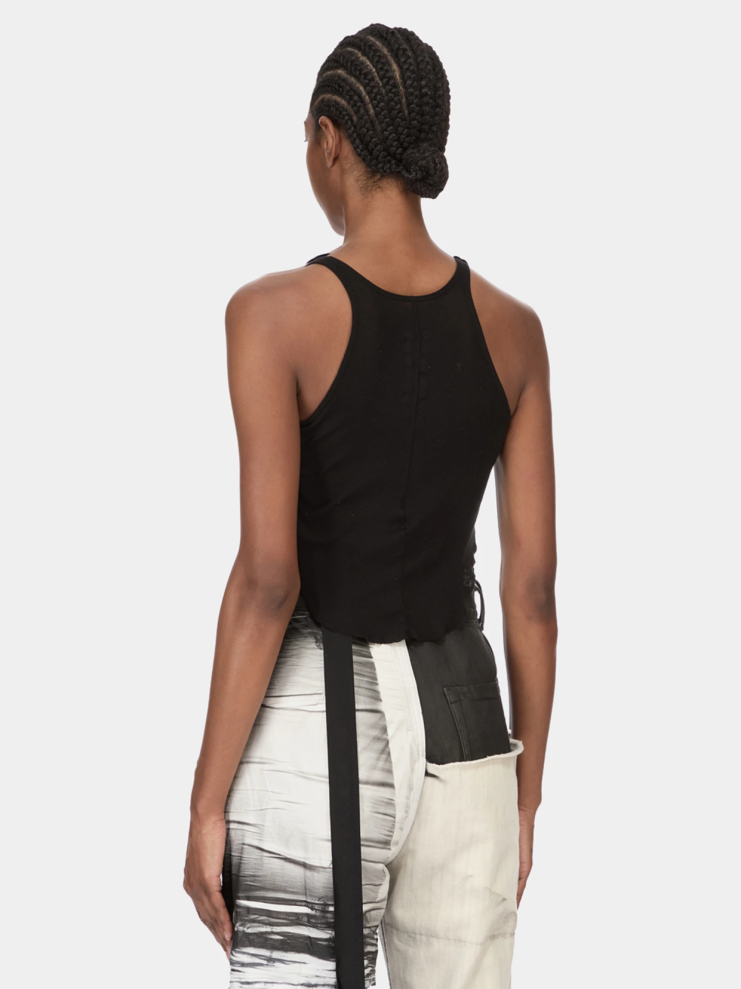 Женский топ RICK OWENS DRKSHDW Temple Basic Cropped Black