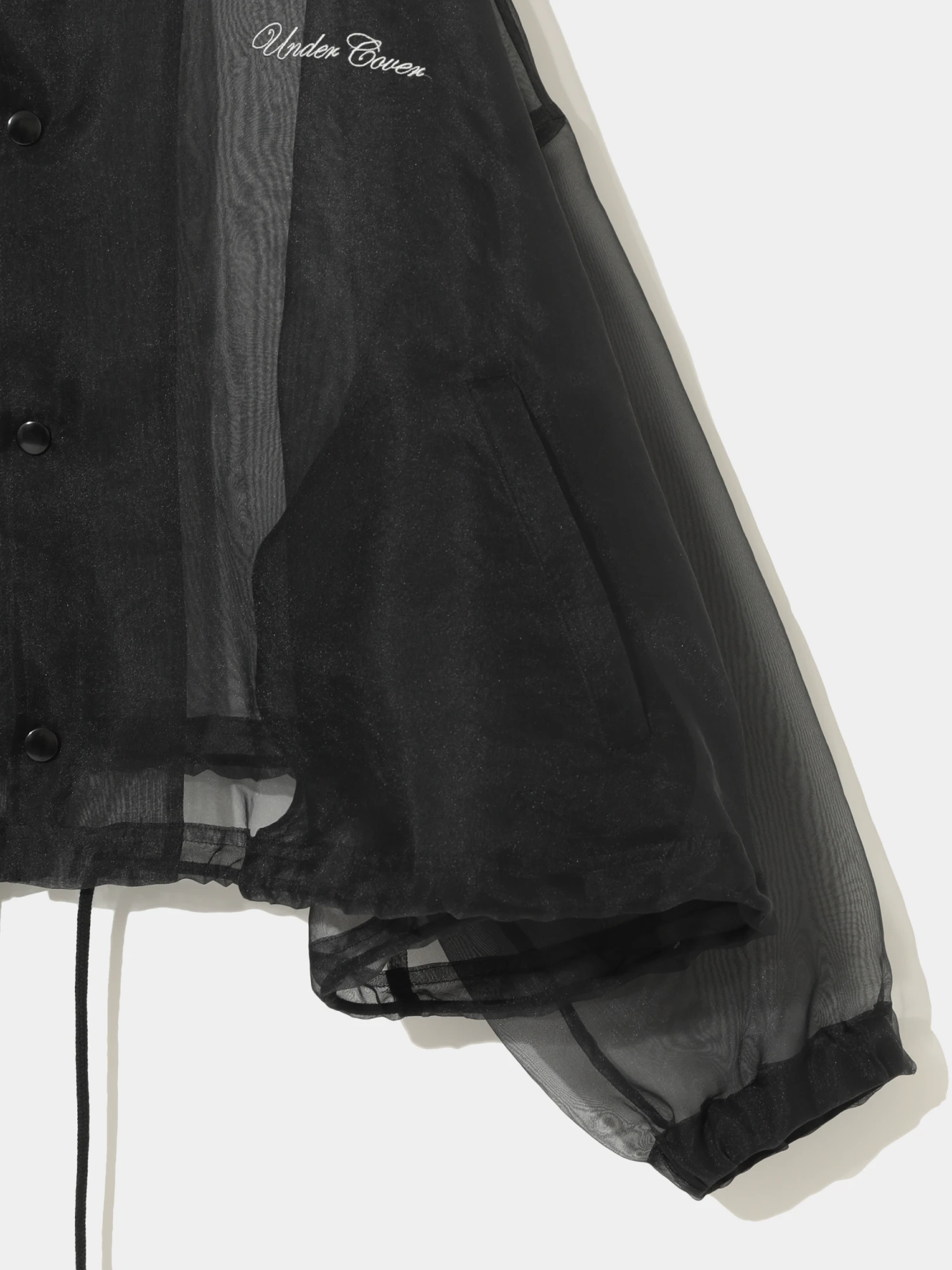 Женская блузка UNDERCOVER Organdy Coach Jacket Black