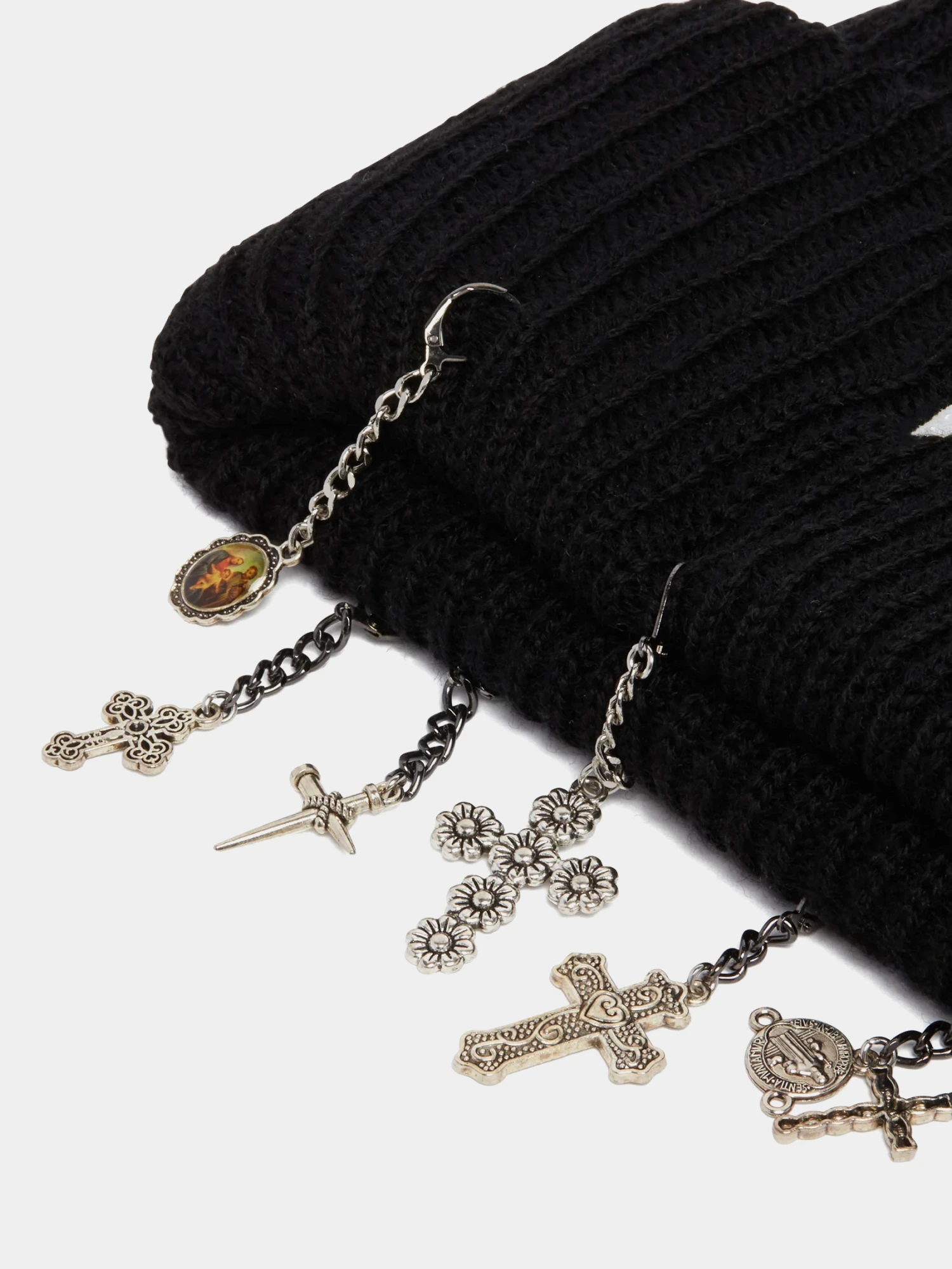 Шапка R13 Cashmere Beanie W/Chains