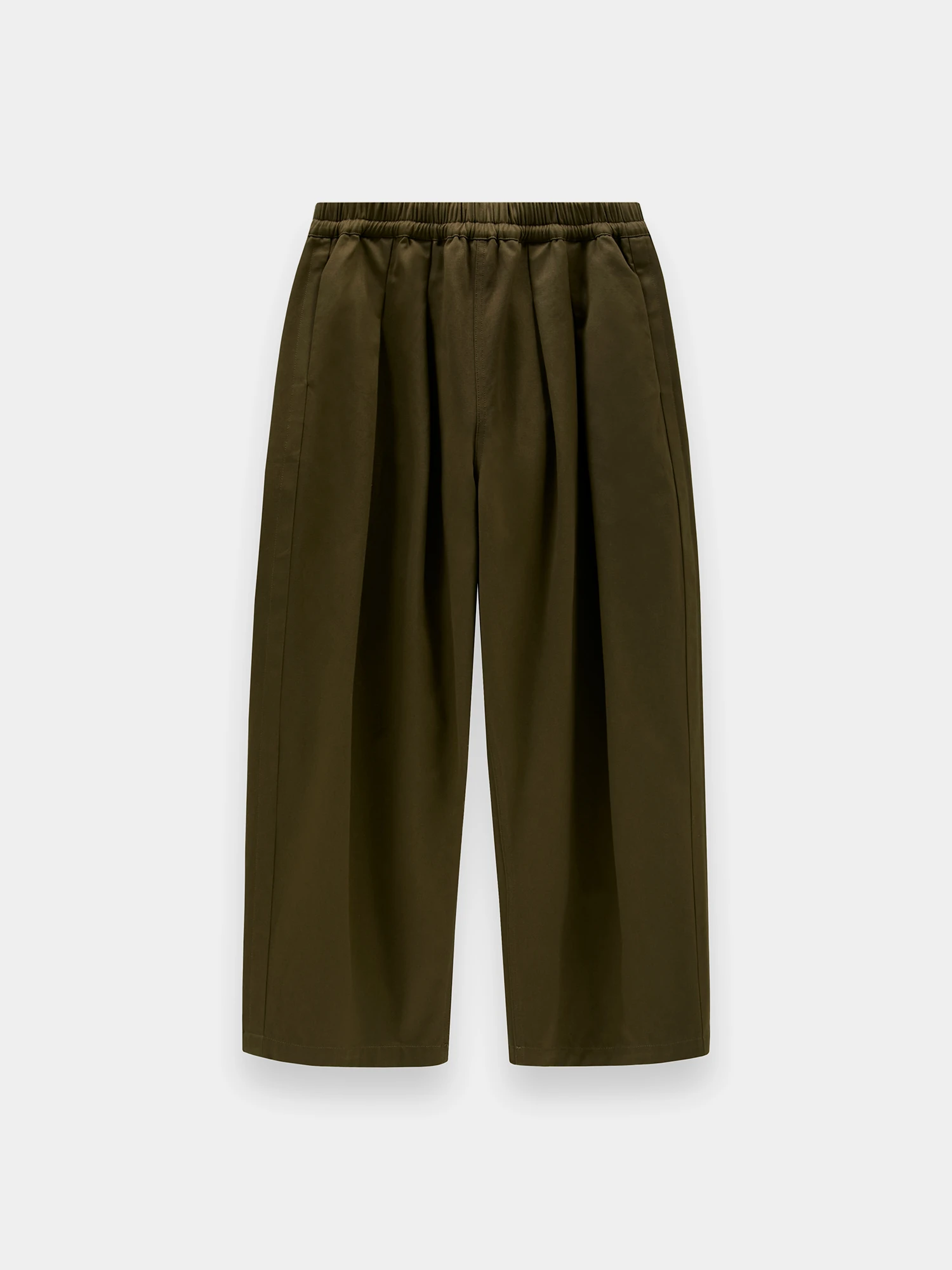 Брюки Maison Margiela Pleated Drawstring Khaki