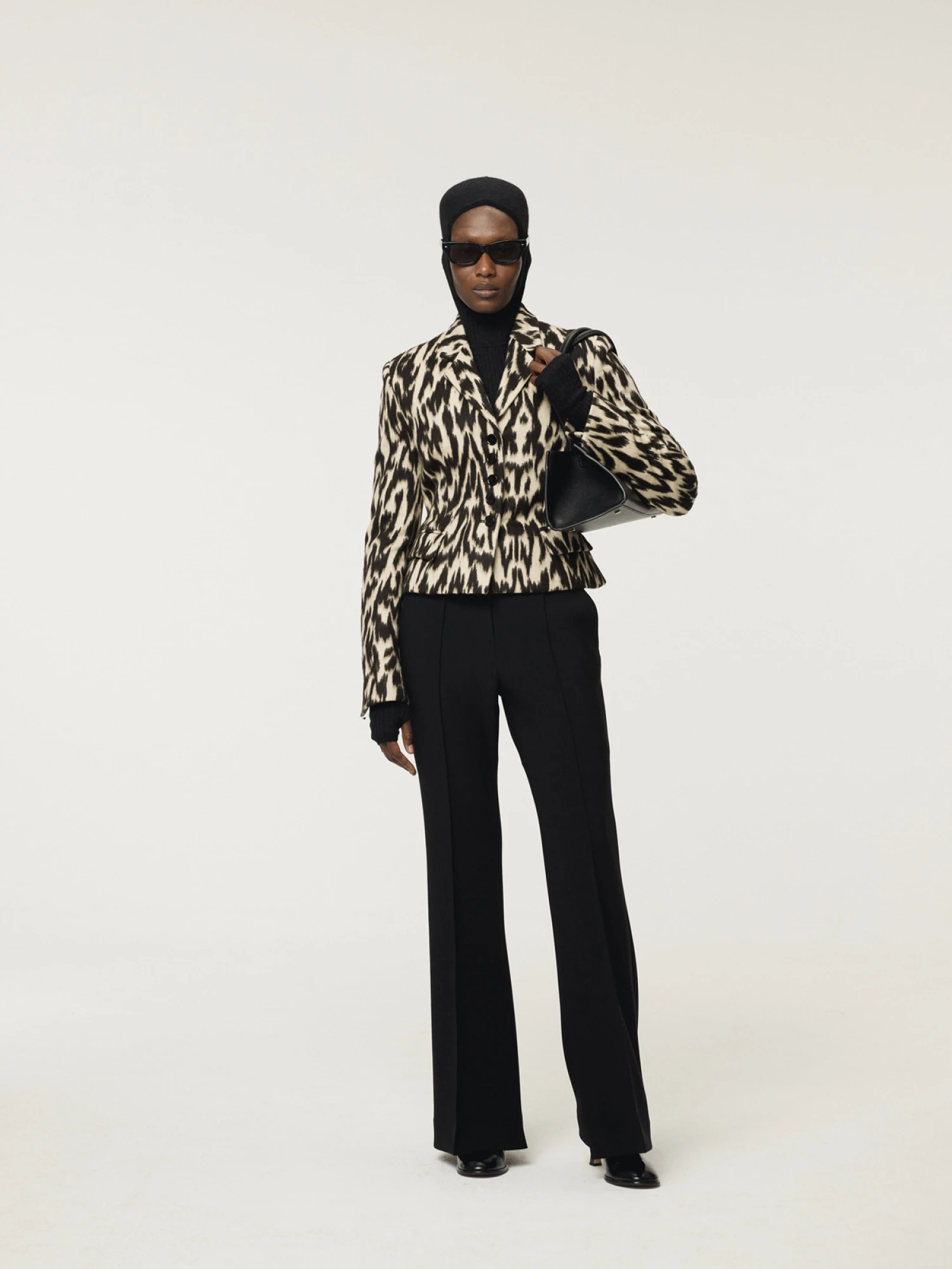 Женский пиджак Recto Leopard Dark Brown