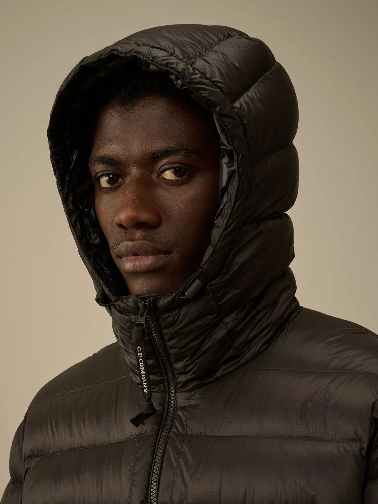 Пуховик C.P. Company D.D. Shell Hooded Down Black