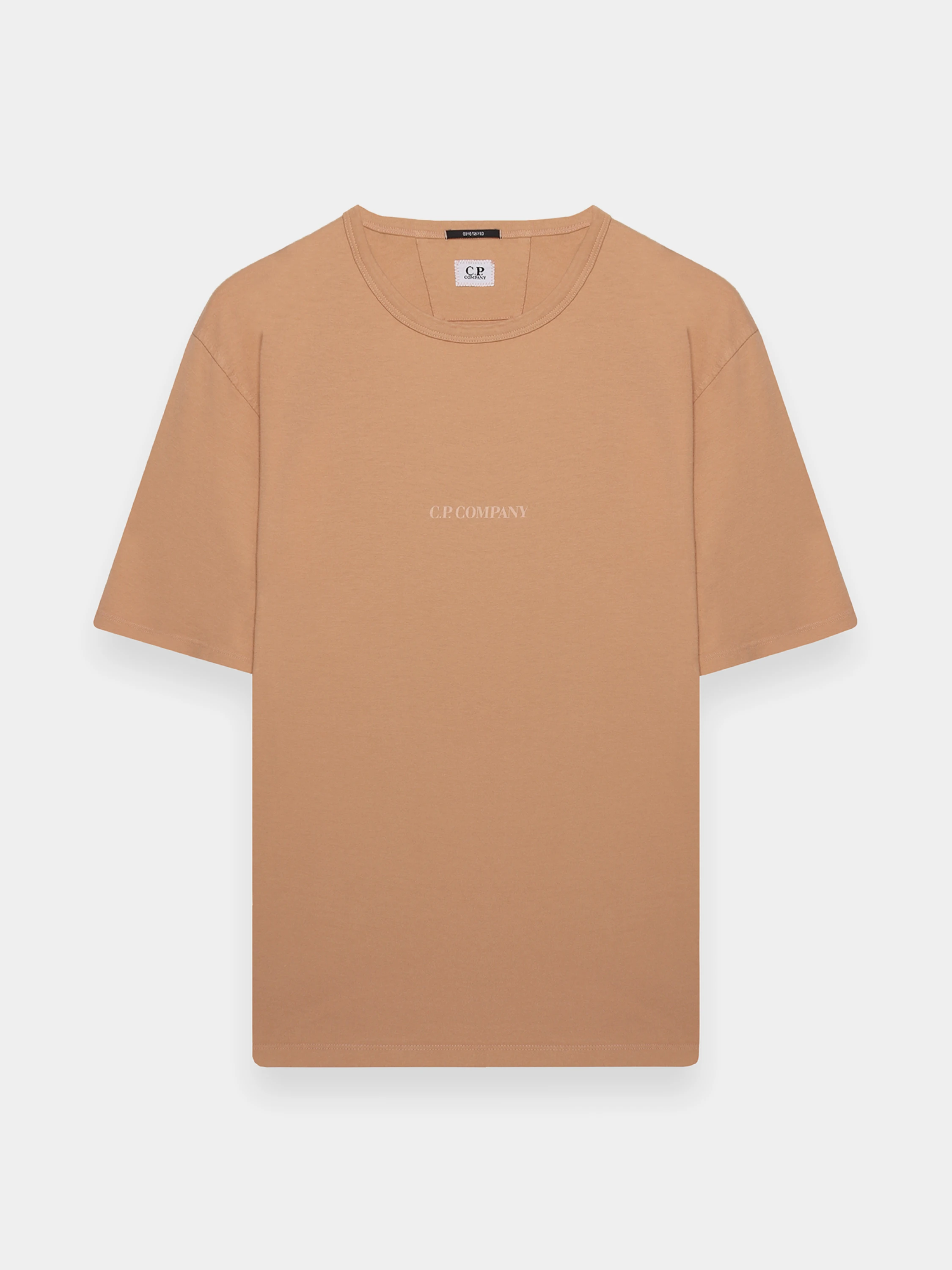 Футболка C.P. Company 24/1 Jersey Three Cards Pastry Shell