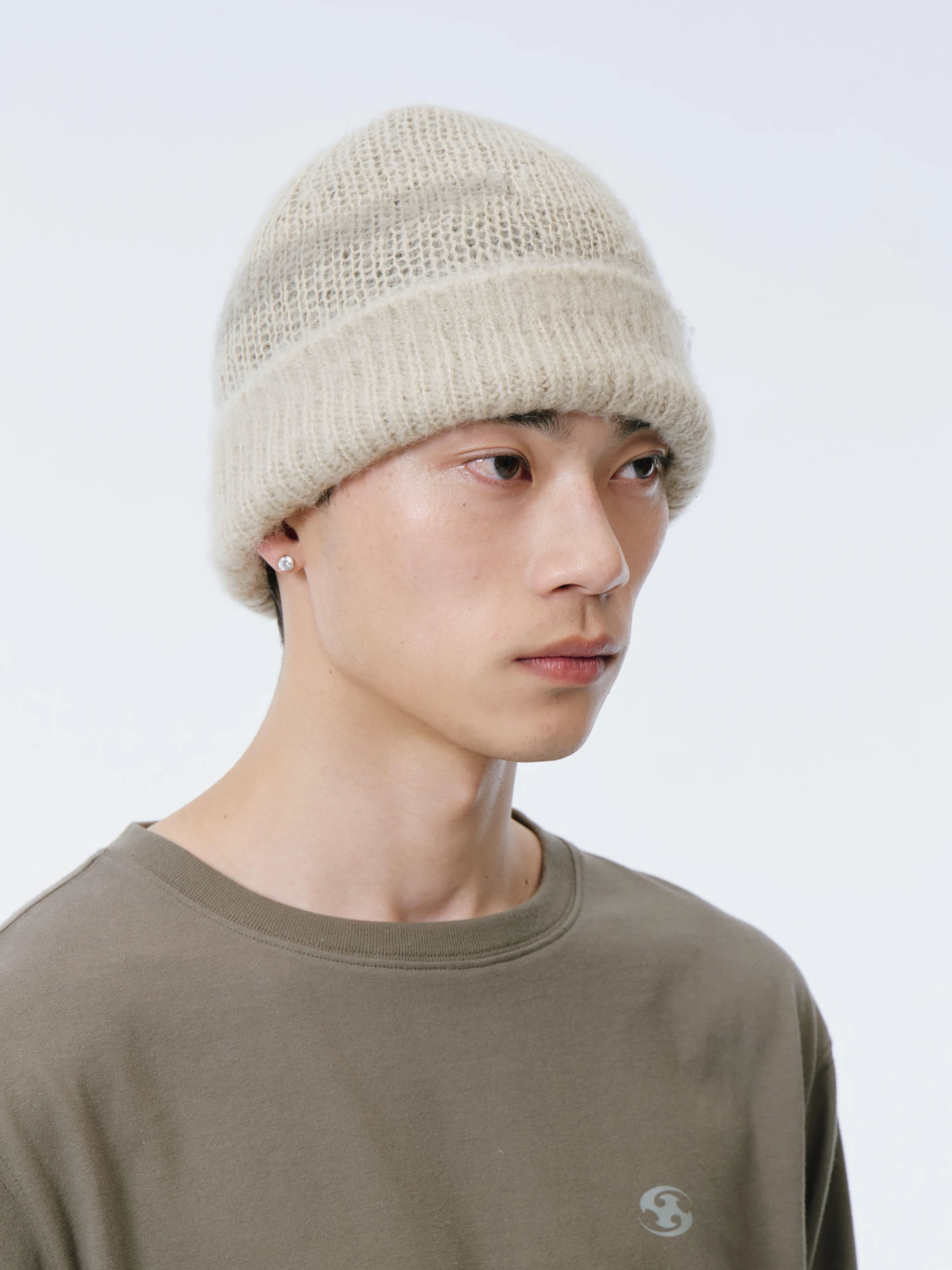 Шапка SAN SAN GEAR Mohair Beanie Cream