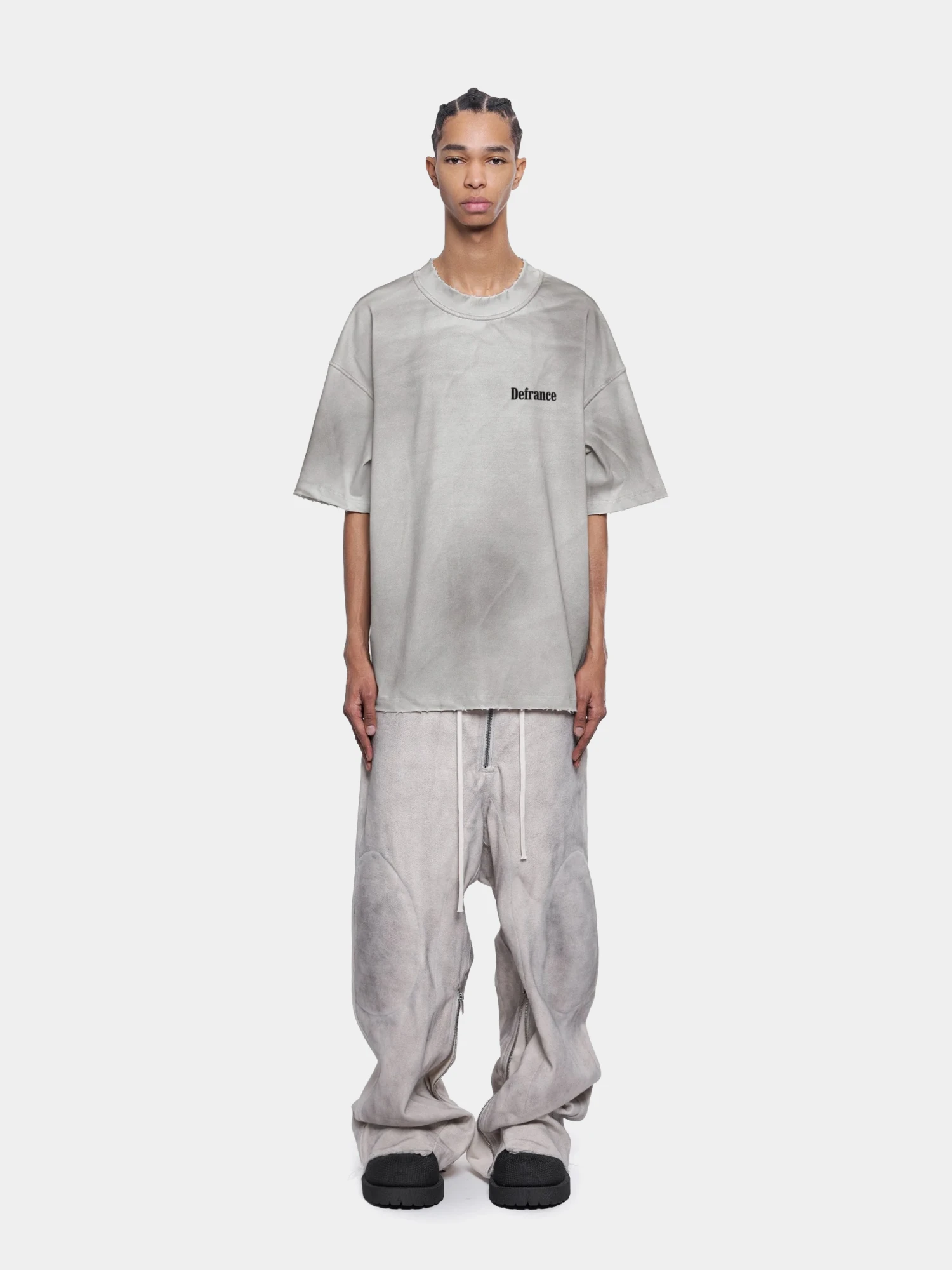 Футболка ARNODEFRANCE Dirty Vintage 'Horseman' White