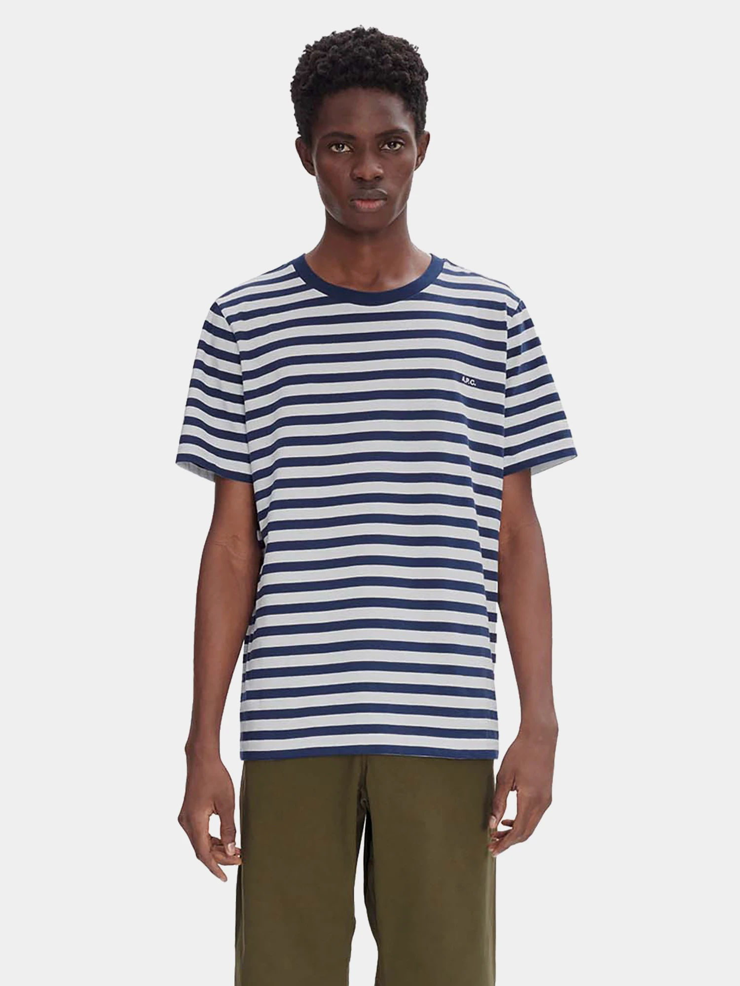 Футболка A.P.C. Standard Brodé T-Shirt Dark Navy