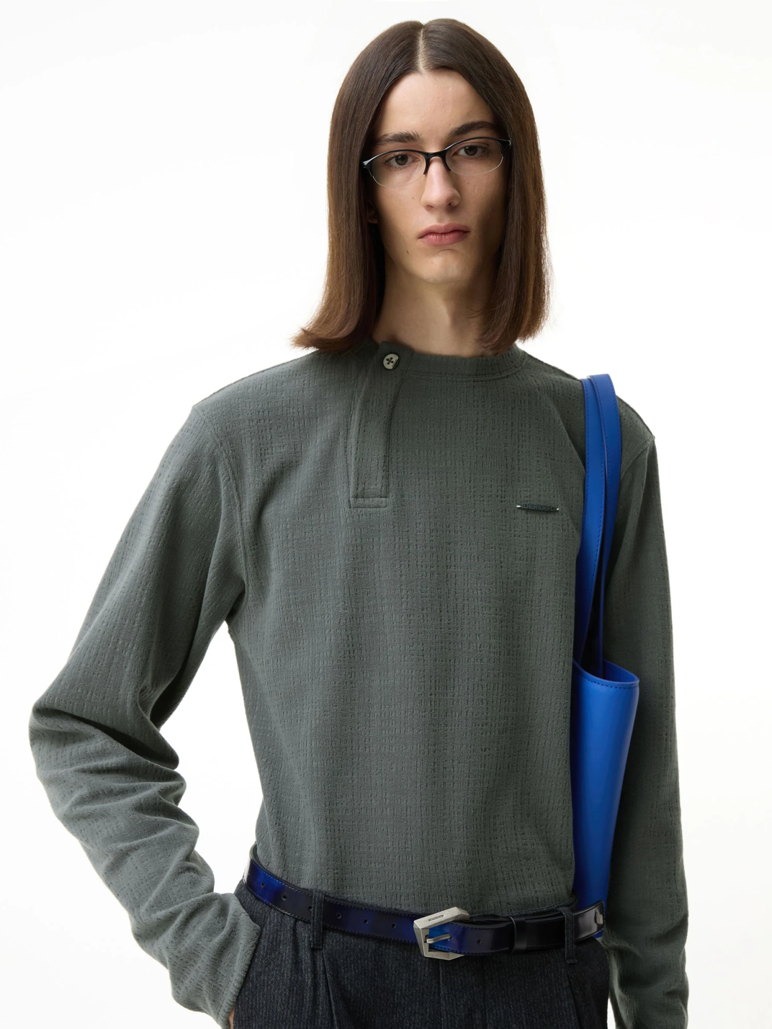 Ремень ADERERROR Keresto Product. 102 Black/Blue