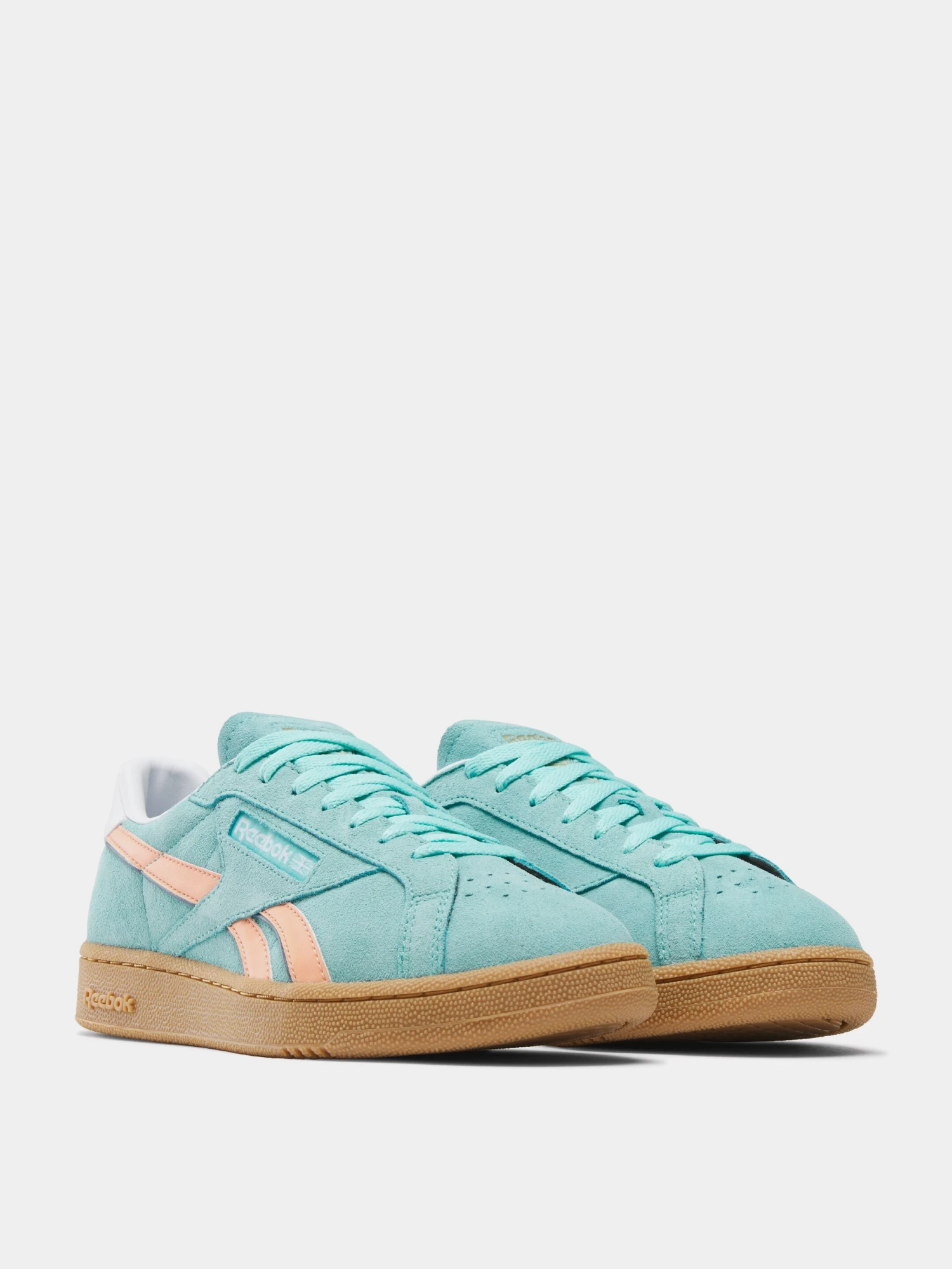 Кеды Reebok Club C Grounds UK Ai Aqua/Sunkissed Orange/Gum