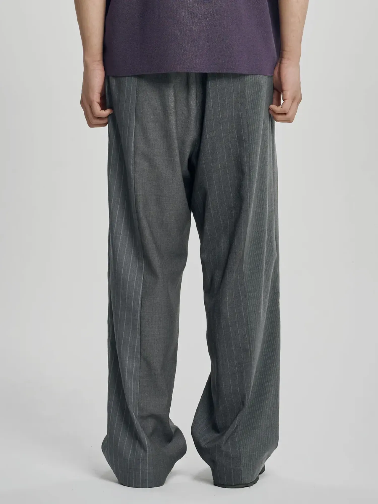 Брюки AJOBYAJO Quad Stripe Grey