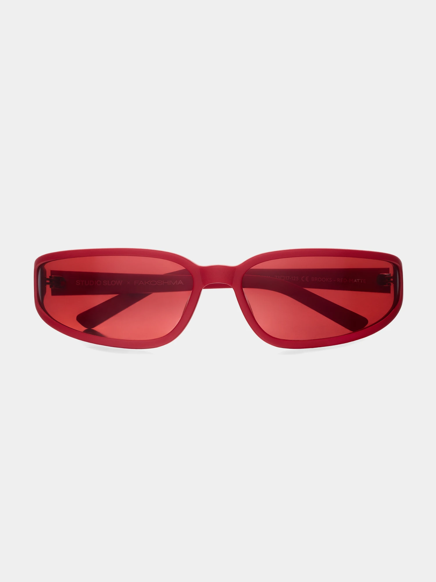 Очки Studio Slow X FAKOSHIMA Brooks Matte Red