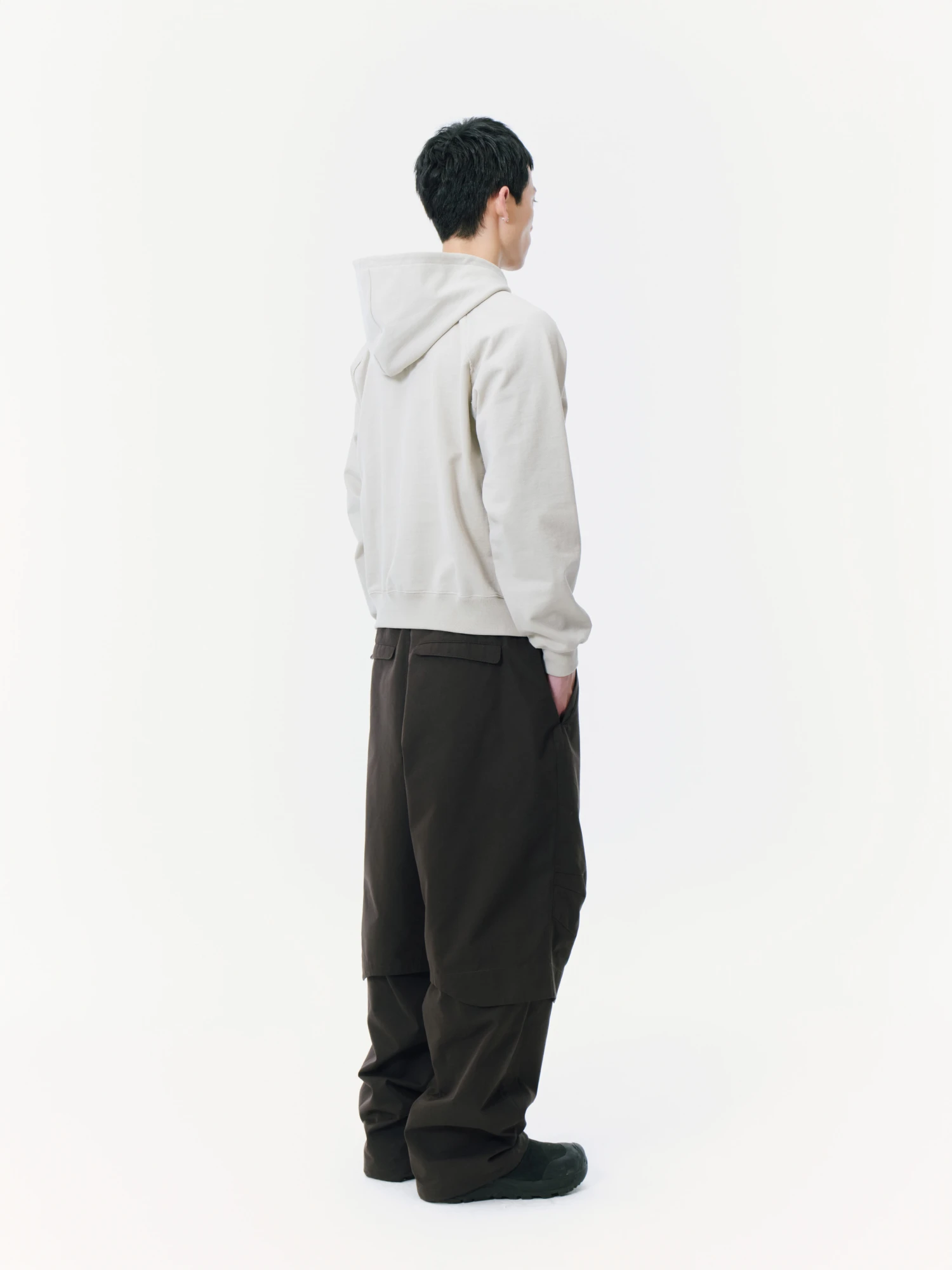 Худи SAN SAN GEAR Square Pocket Ivory