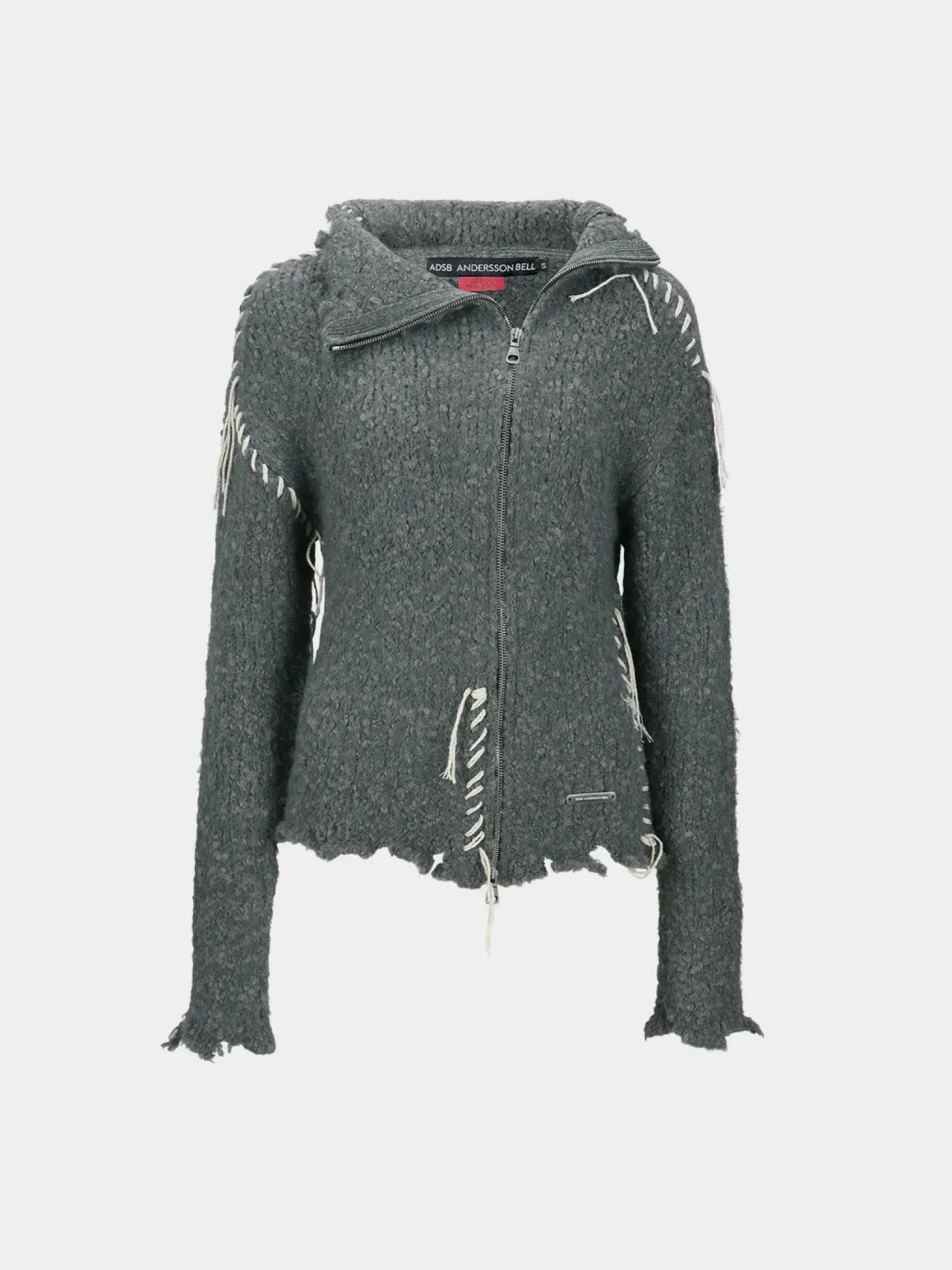 Женский кардиган Andersson Bell Harlow Damaged Grey