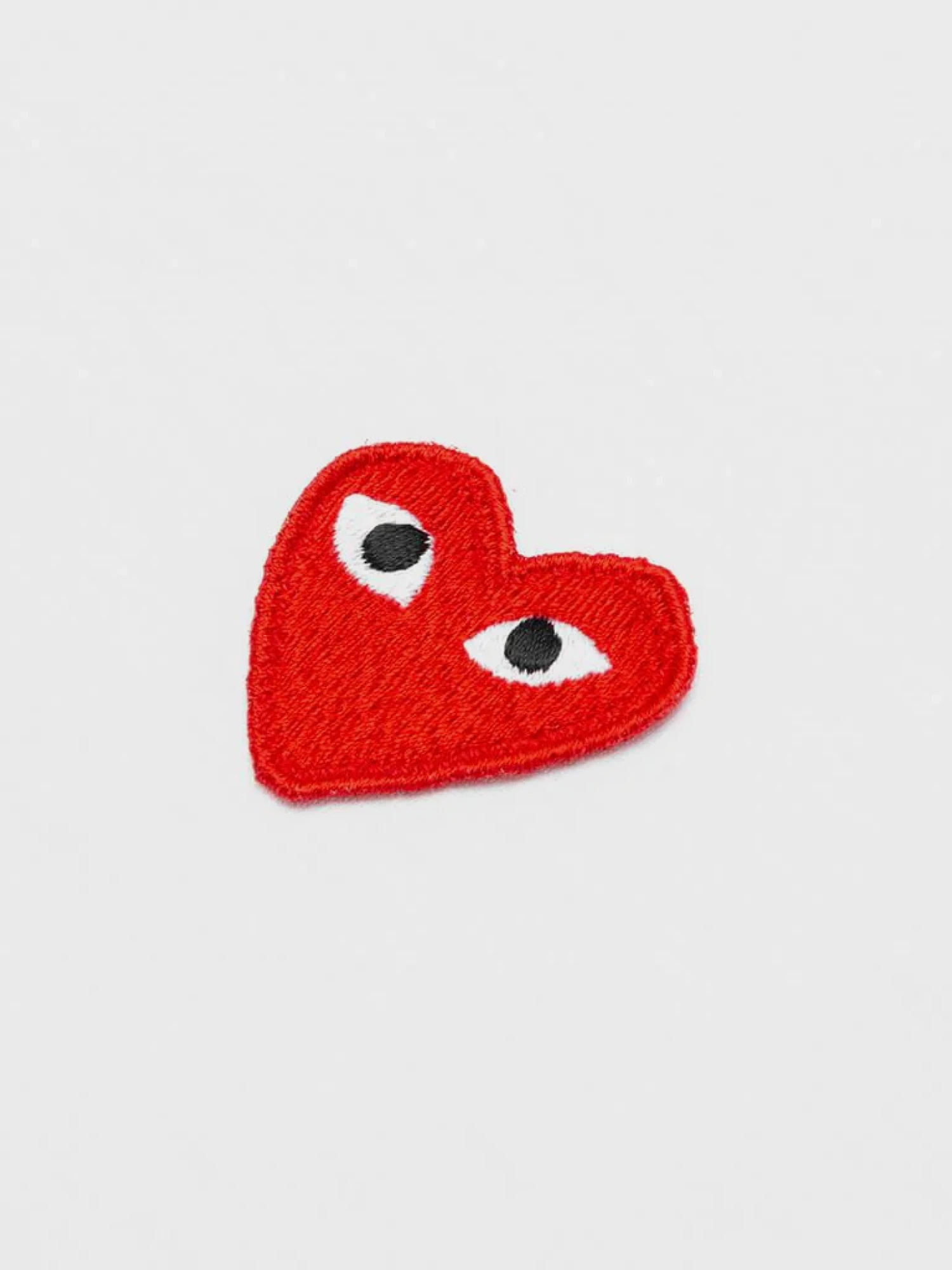 Футболка Comme des Garçons PLAY Red Heart White