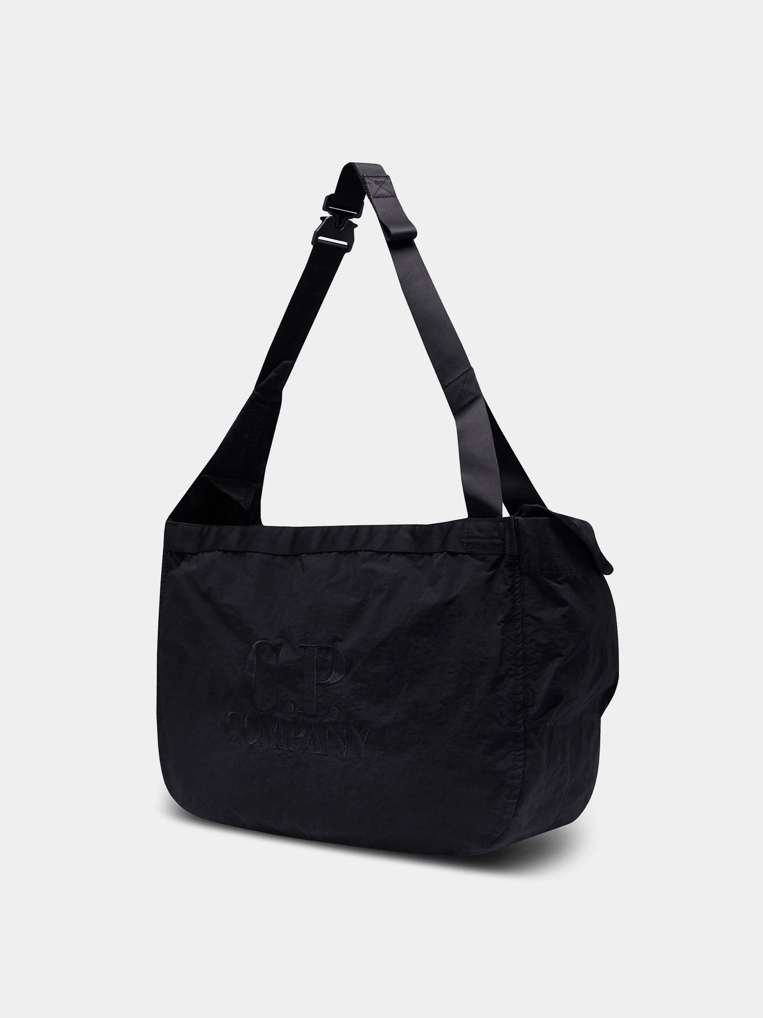 Сумка C.P. Company Plain Paper Touch Zipped Bag Black
