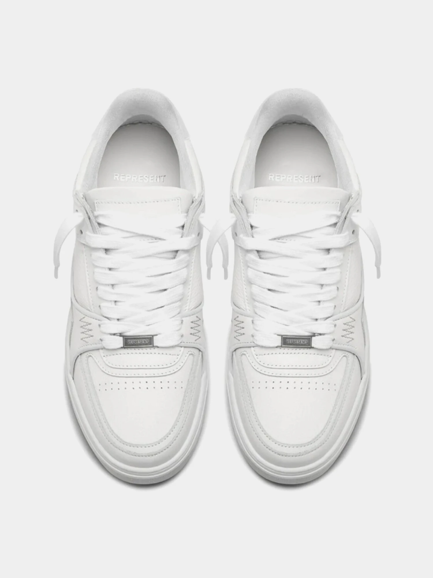 Кеды Represent Apex Flat White/Brown