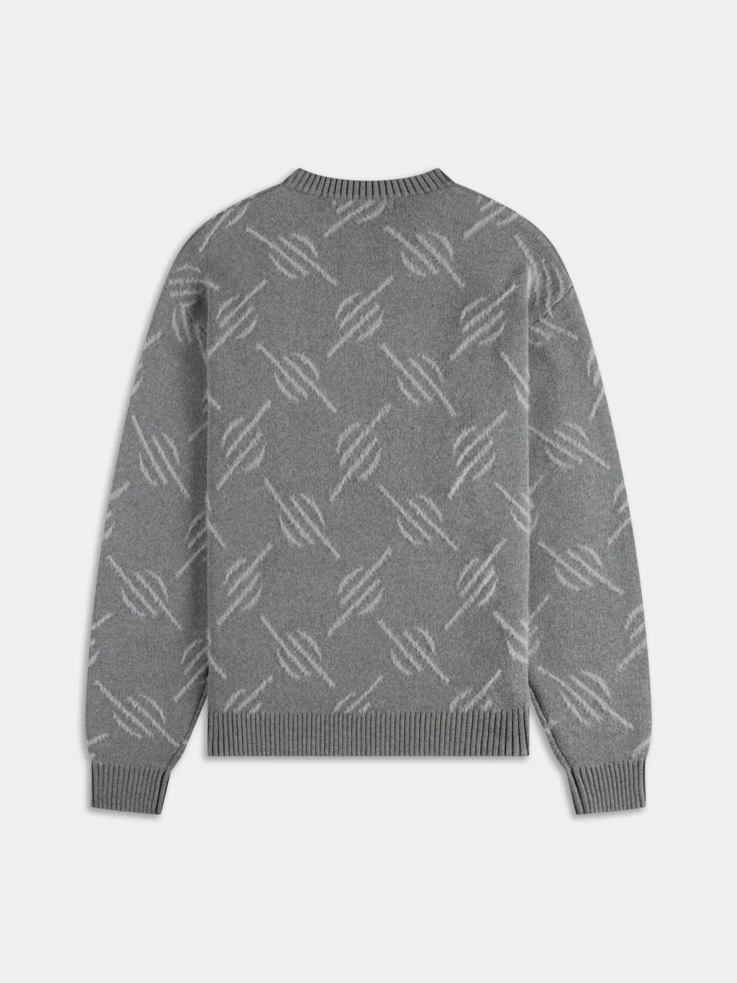 Свитер Daily Paper Tevin Monogram Knit Grey