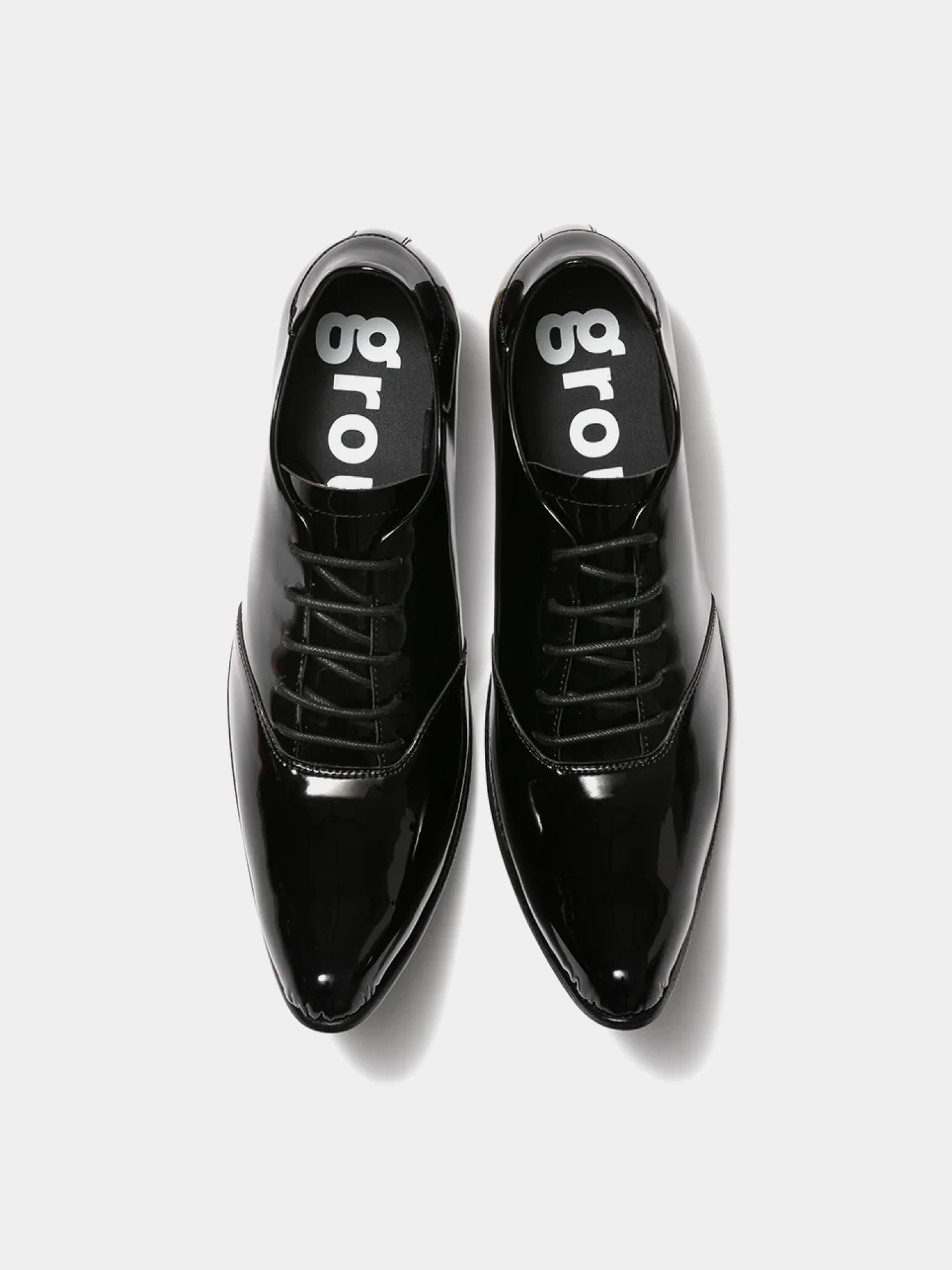 Дерби GROUNDS Baby Jewelry Pointy Black