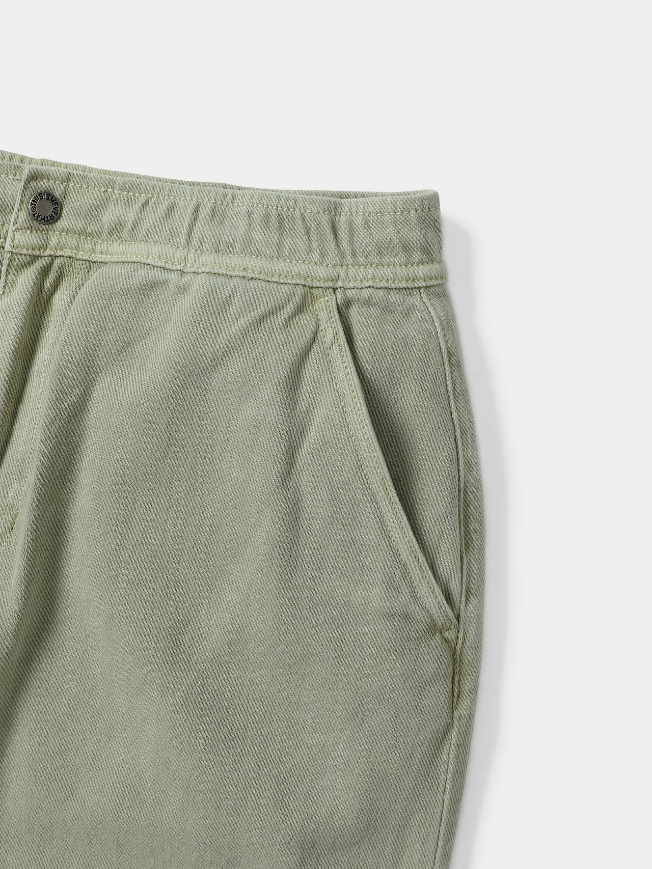 Брюки thisisneverthat Overdyed Twill Pant - Updated Beige