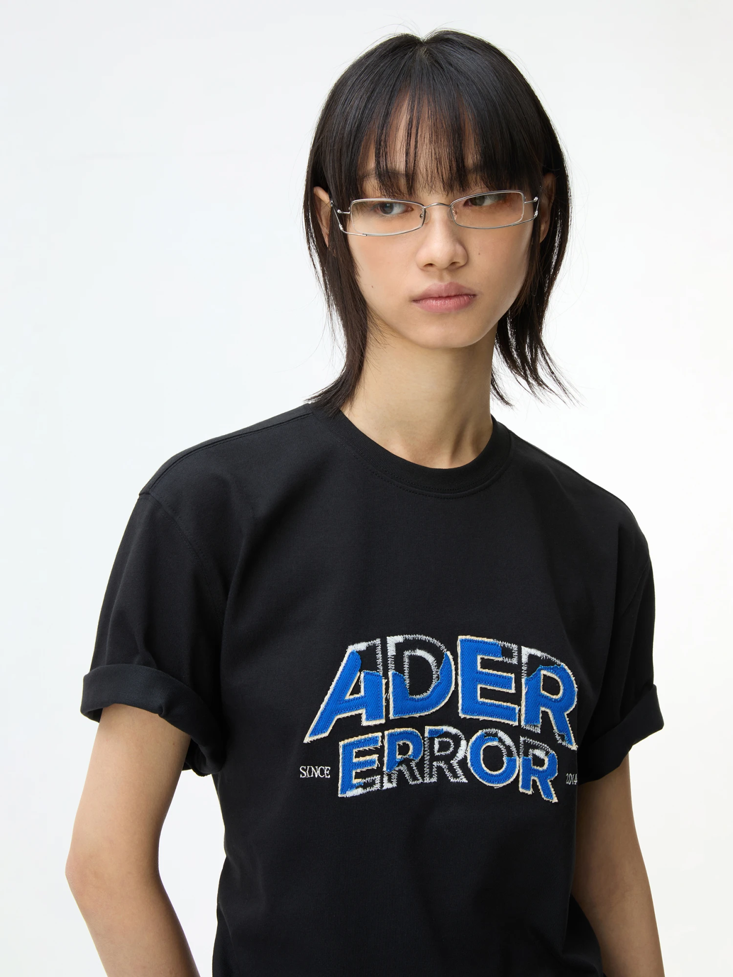 Футболка ADERERROR Edca Product. 52 Black
