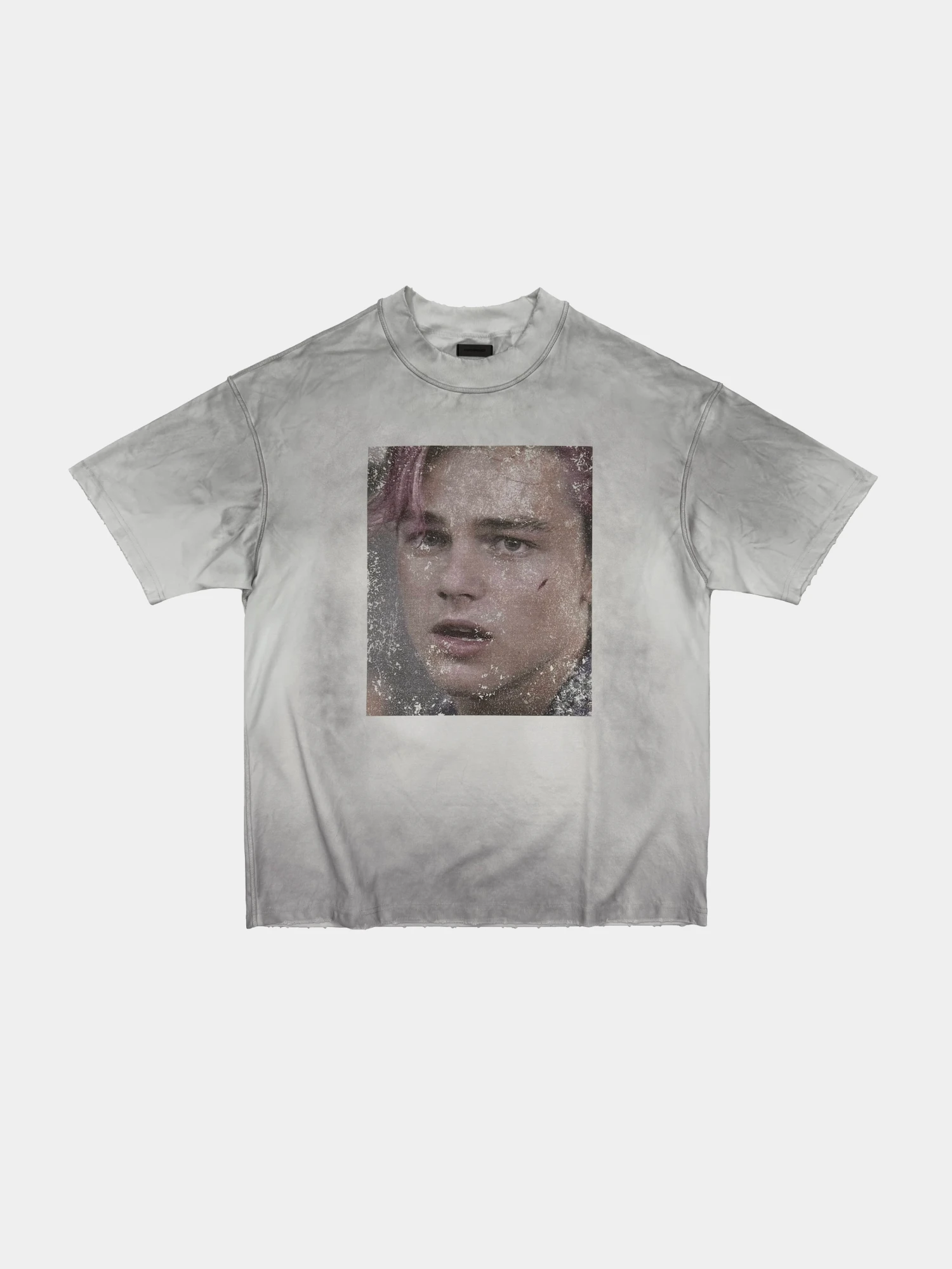 Футболка ARNODEFRANCE Dirty Vintage 'Leo' White