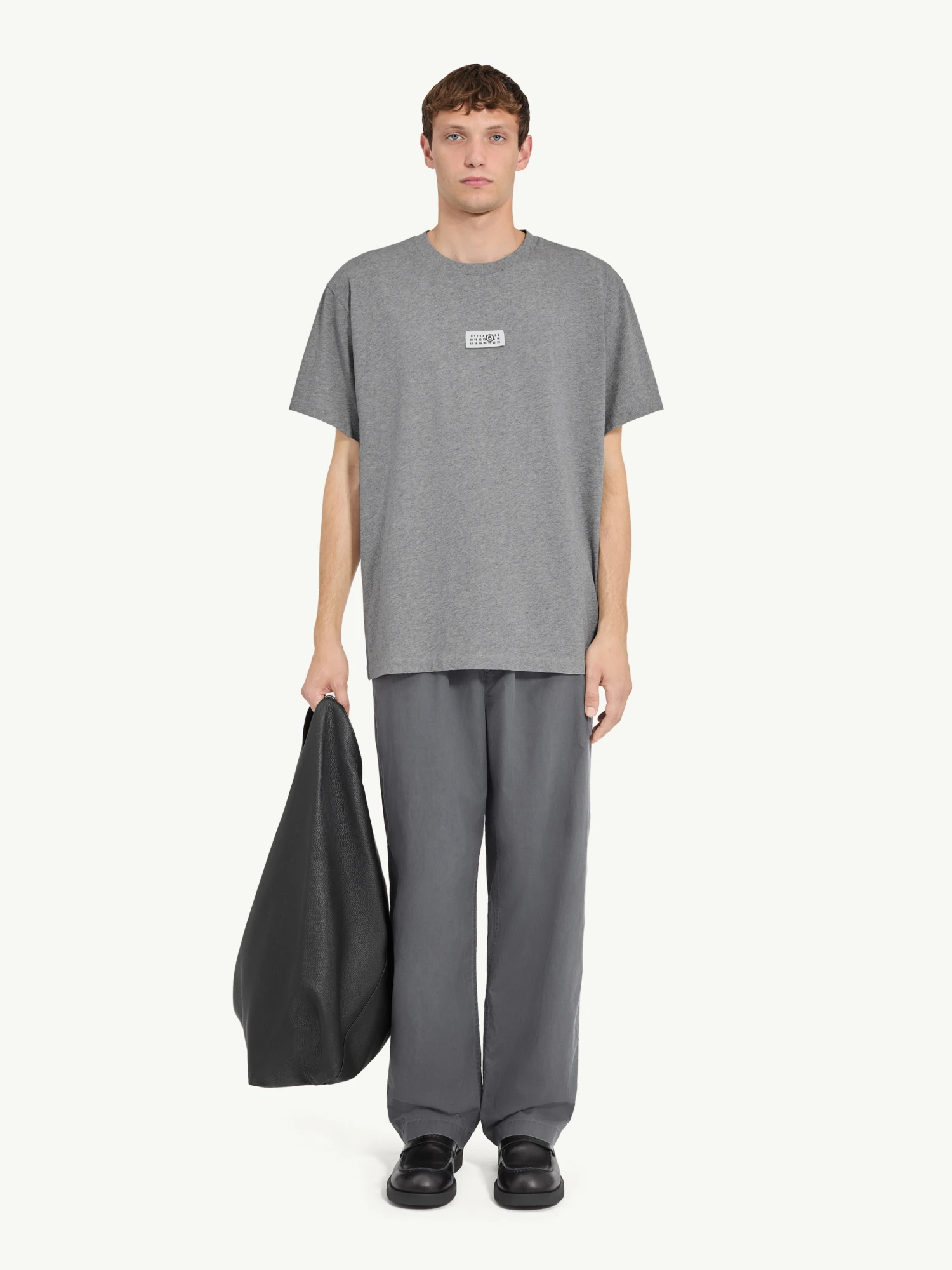 Футболка MM6 Maison Margiela Numeric Cotton Grey