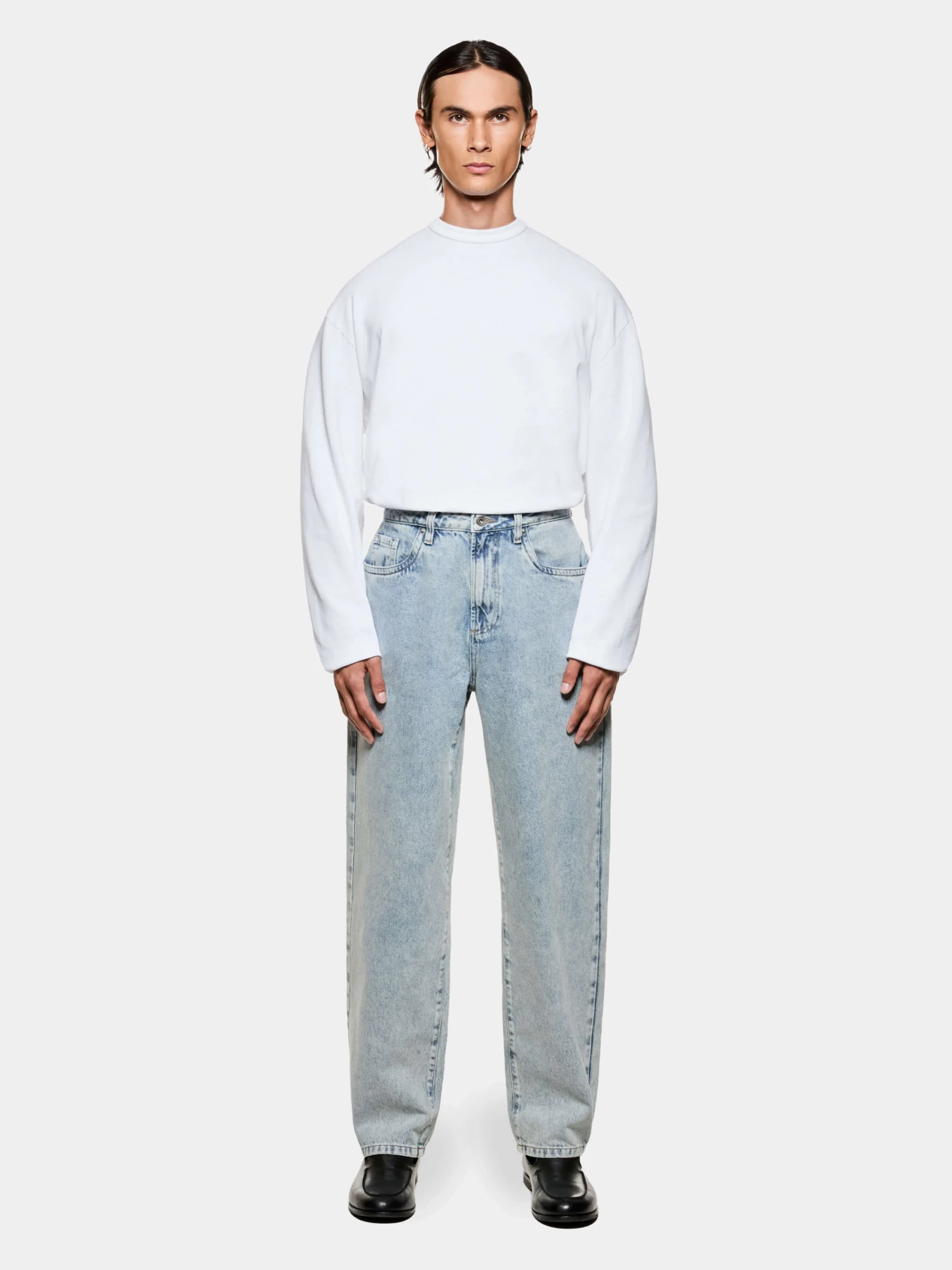 Джинсы MKI MIYUKI ZOKU Denim Classic Wash Bleach