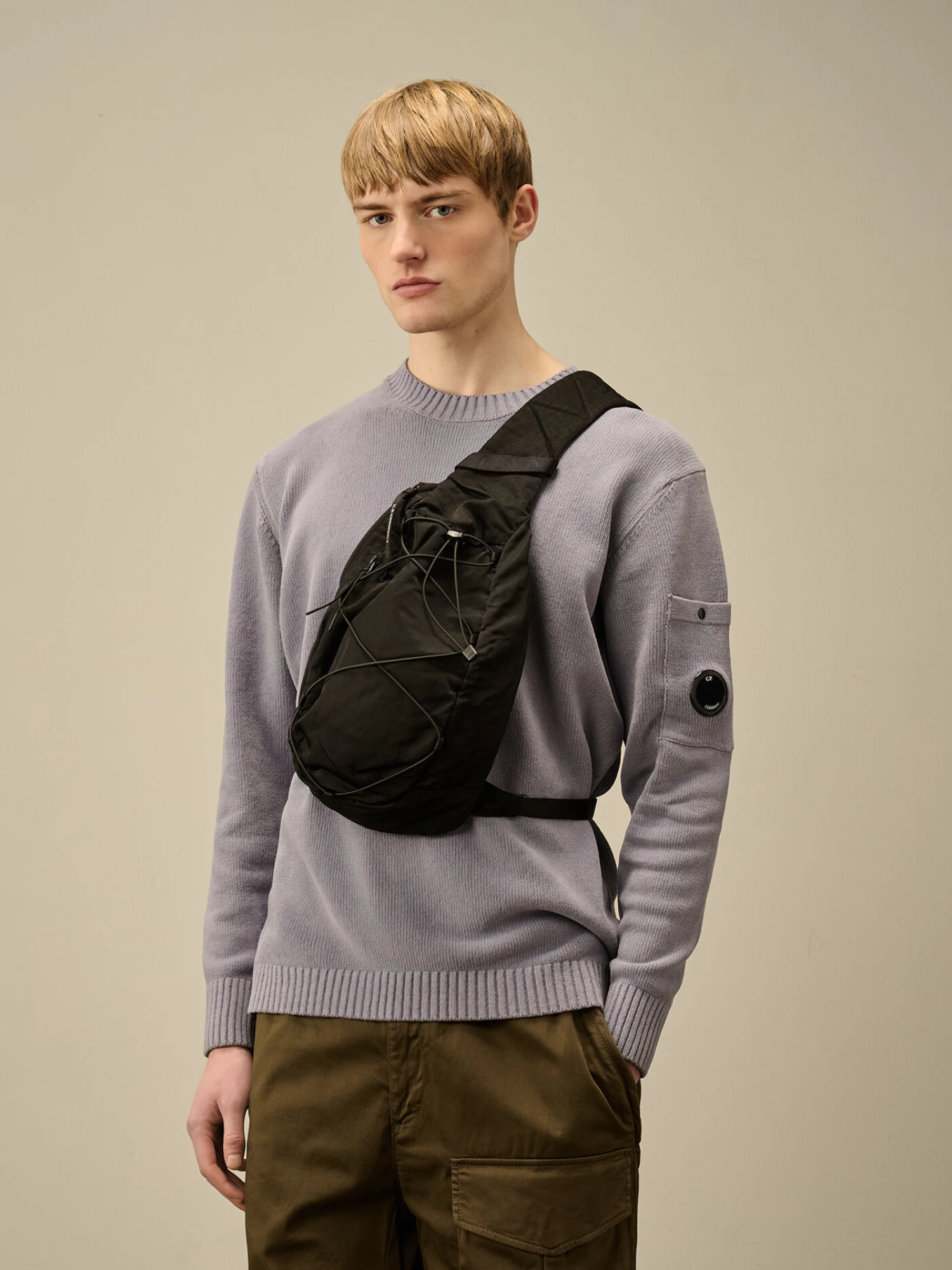 Рюкзак C.P. Company Nylon B Crossbody Rucksack Black