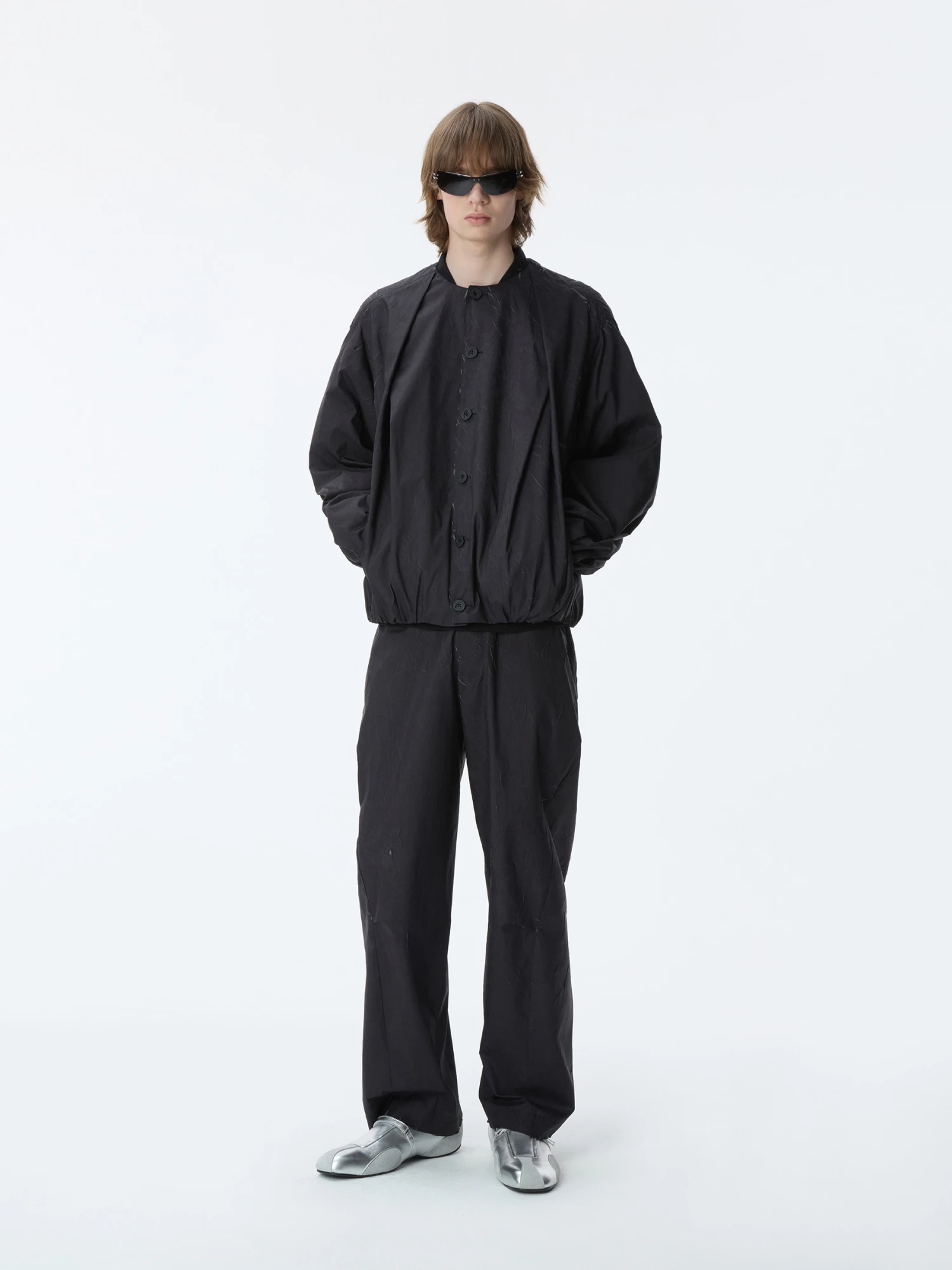 Овершот ADERERROR Laton Product. 6 Black