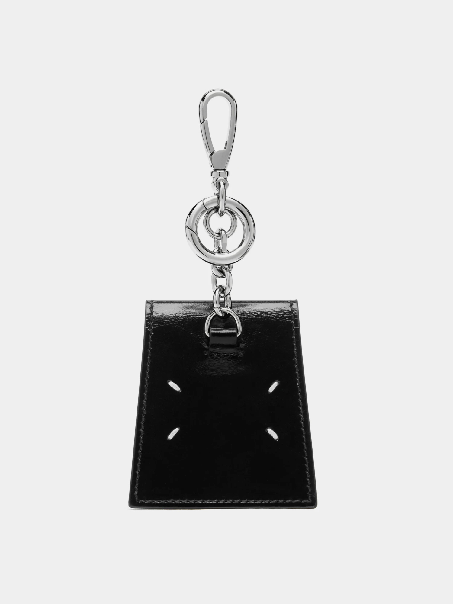 Брелок Maison Margiela Leather Tea Bag Black