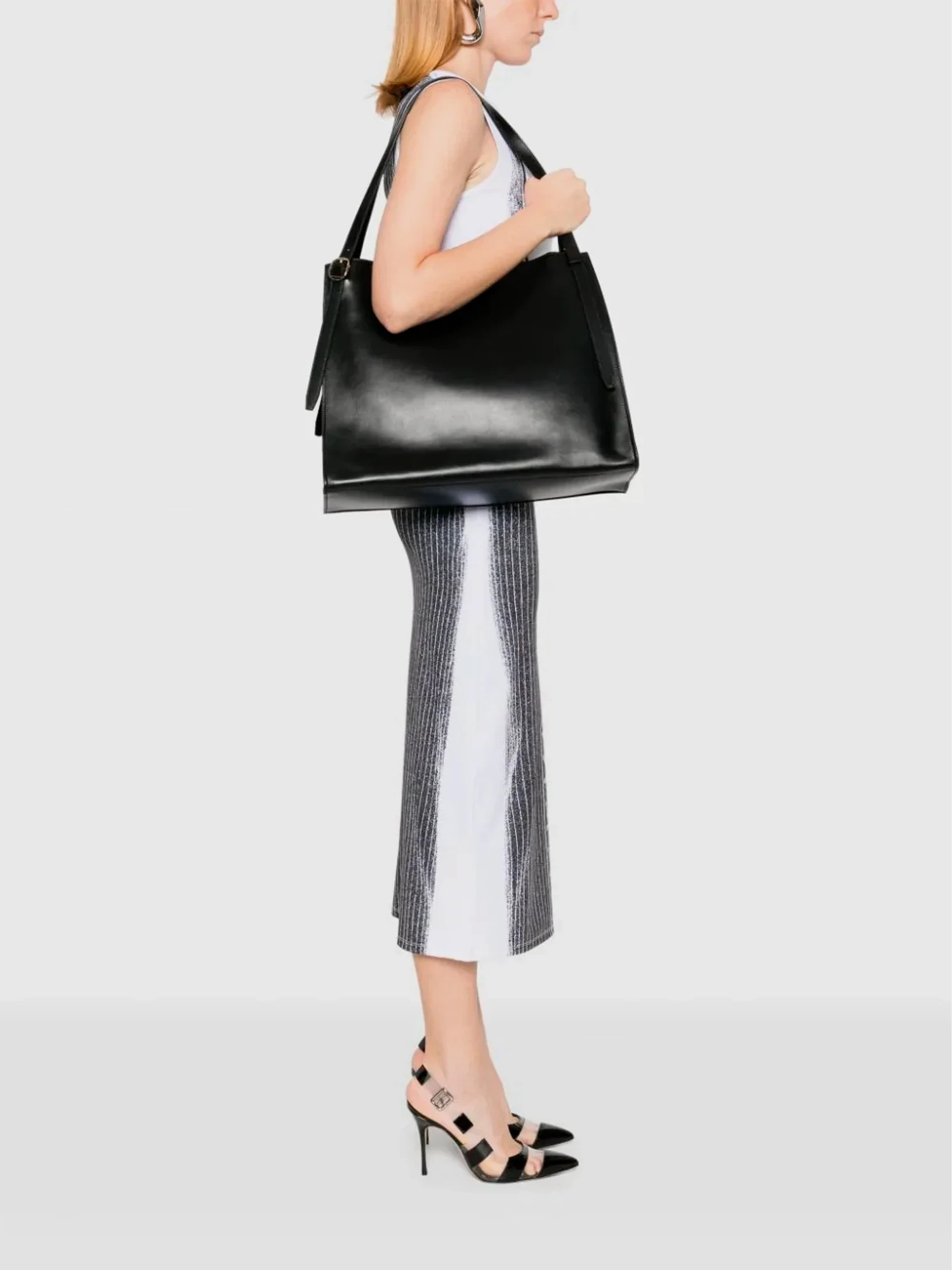 Сумка-тоут Coperni Belt Tote Black