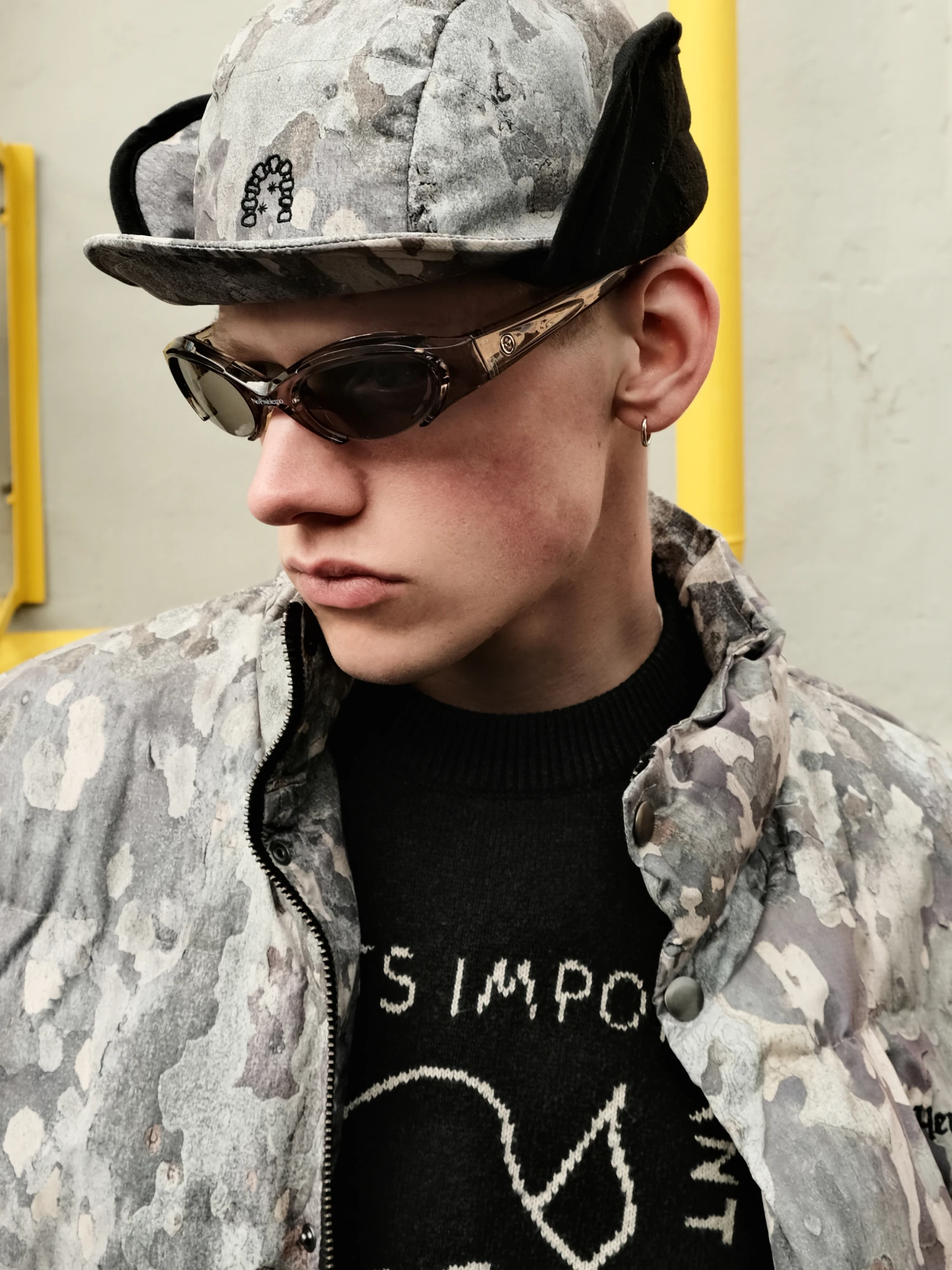 Очки NO PROBLEMO x LE SPECS Cyborg Smoke/Smoke Tint