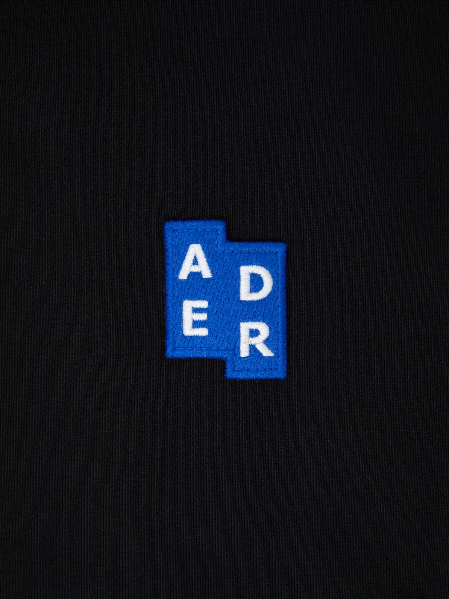 Зип-худи ADERERROR Sig; BL Tag 02 Black