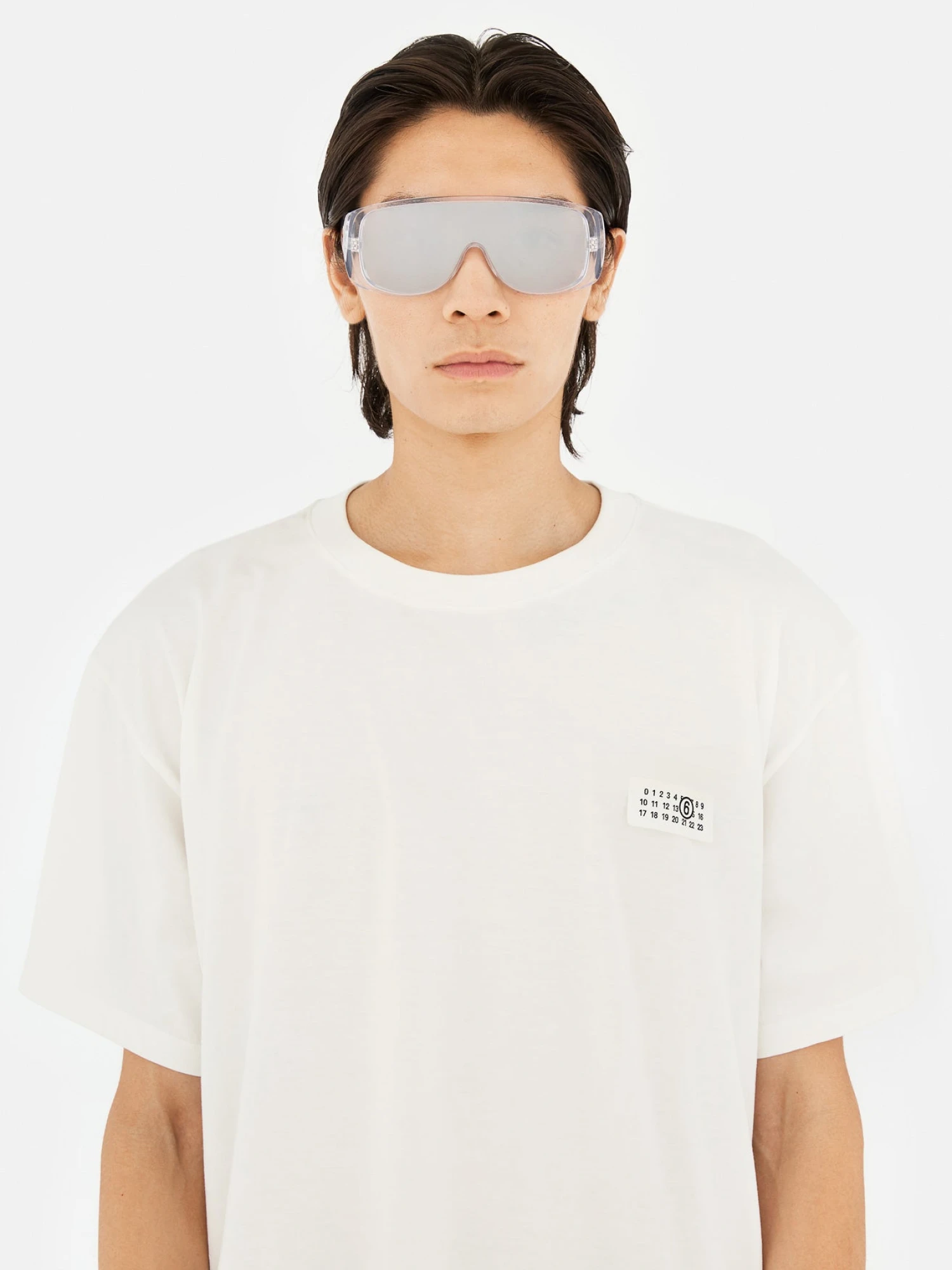 Очки MM6 Maison Margiela Mask White