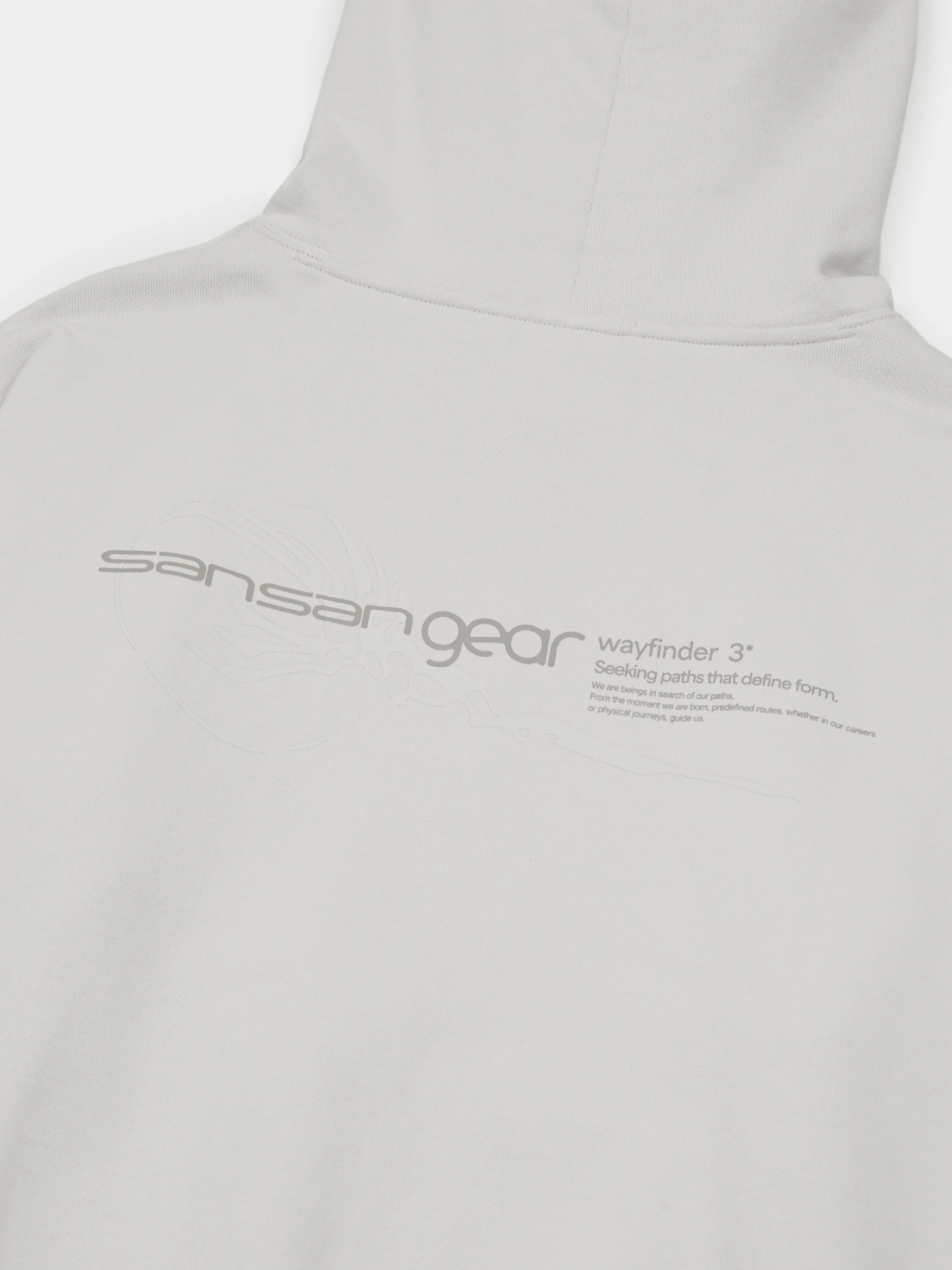 Худи SAN SAN GEAR Logo Hoodie Light Grey