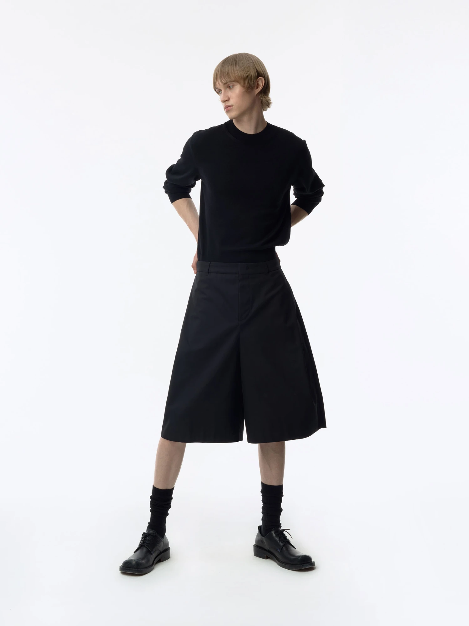 Шорты ADERERROR Sig; BK Tag 01 Black