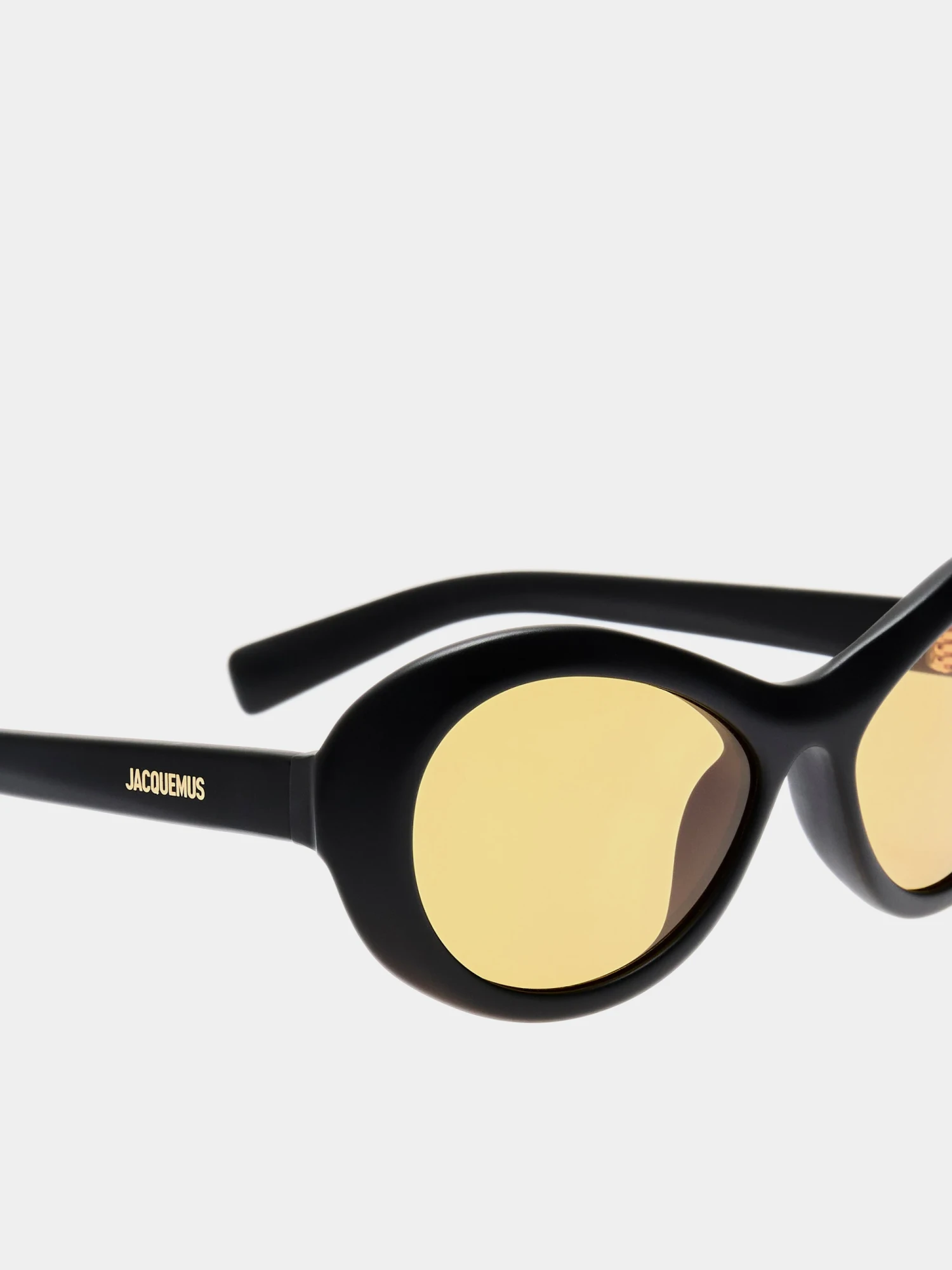 Очки JACQUEMUS Rond Matt Black