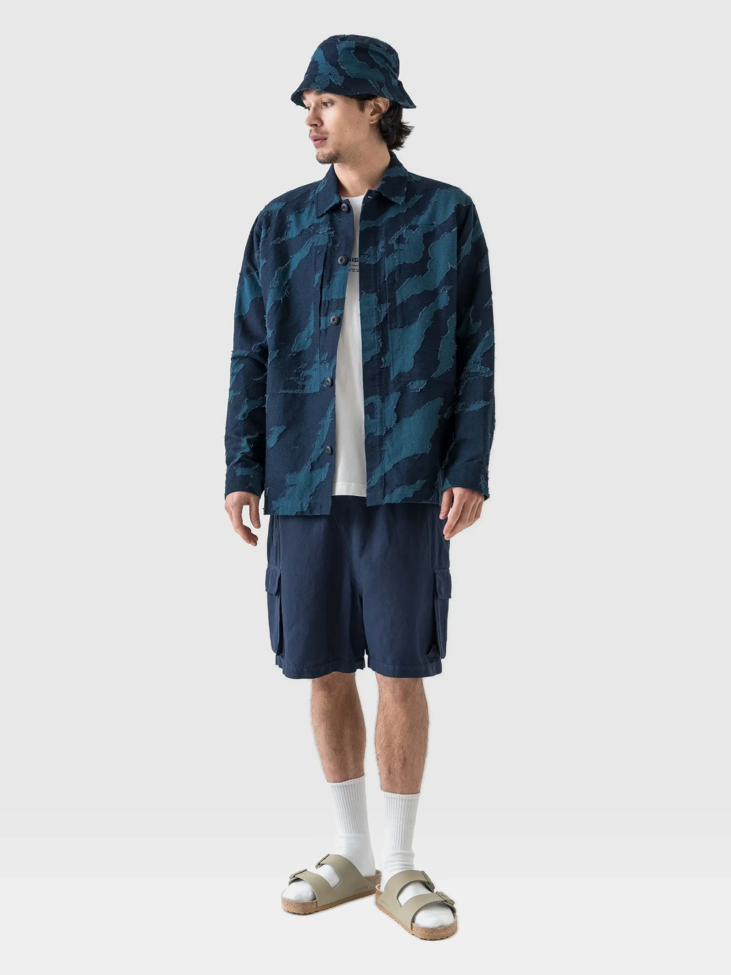 Панама MAHARISHI 6063 Indigo Bonsai Bucket Hat Indigo
