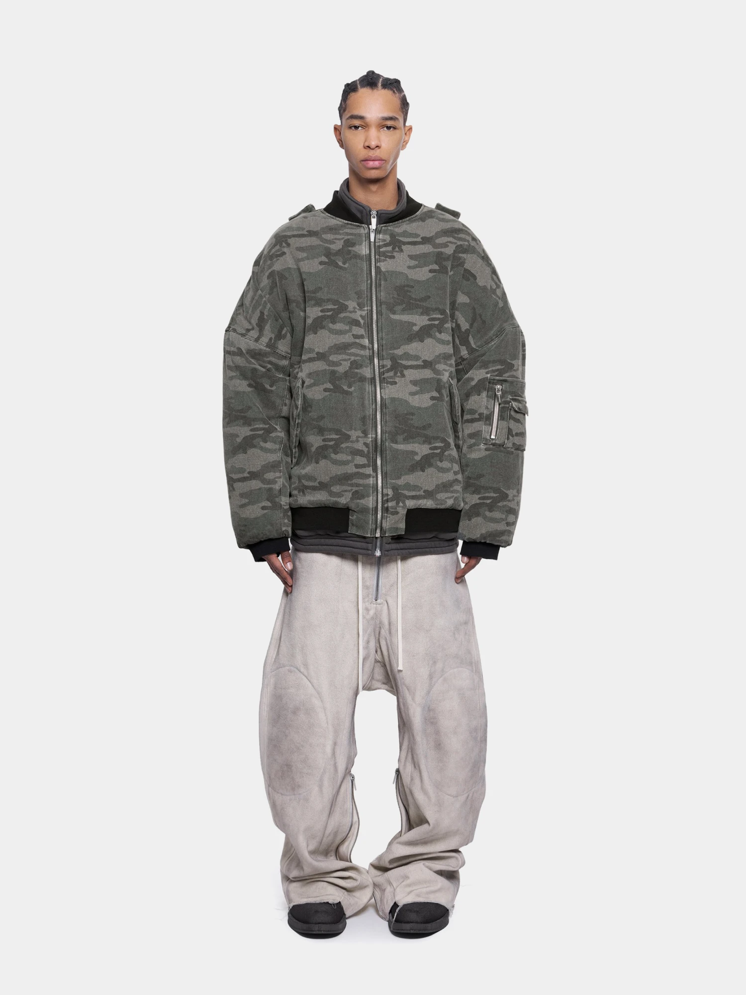 Бомбер ARNODEFRANCE Camo Bomber Woodland