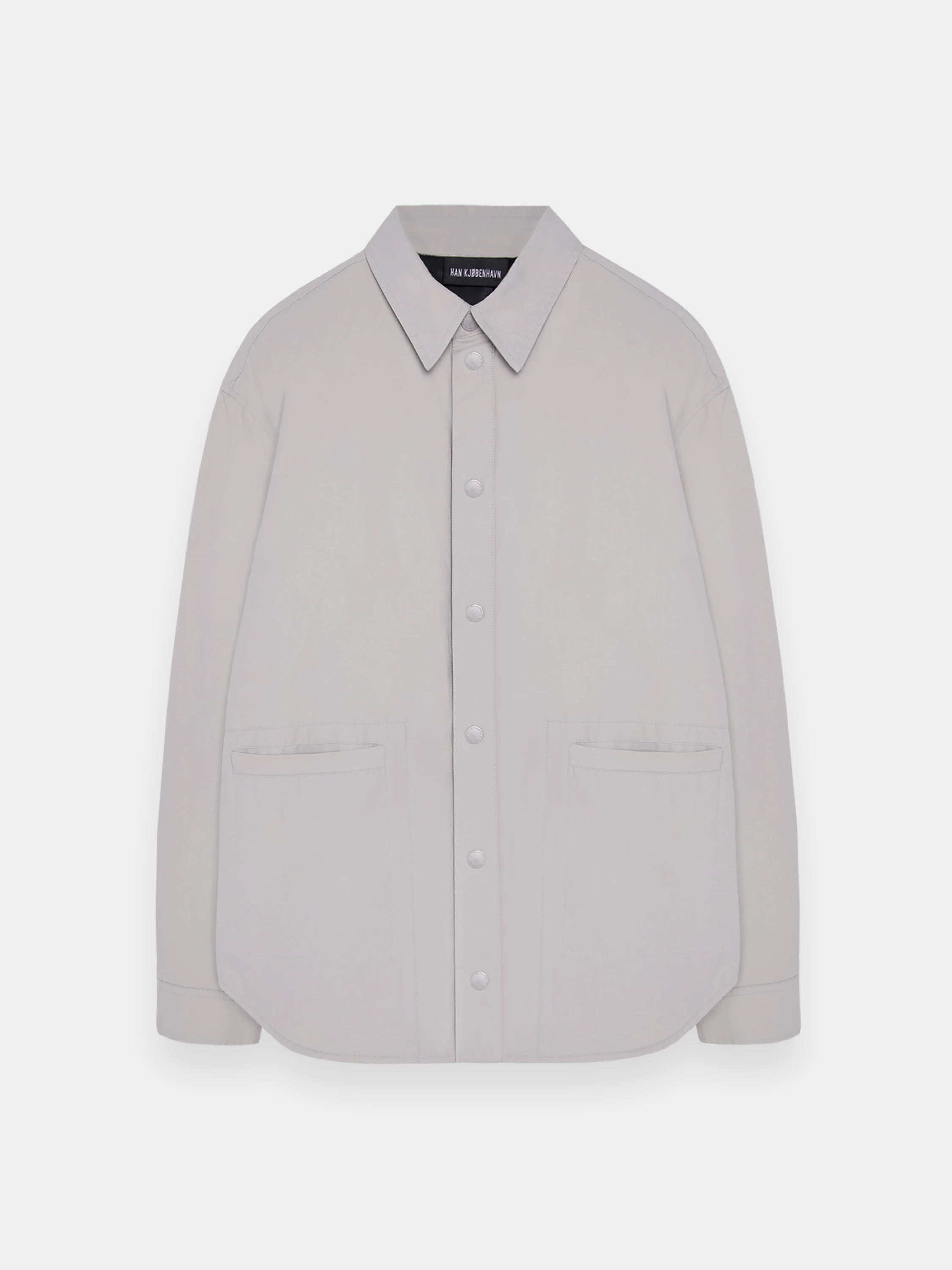 Овершот Han Kjøbenhavn Oversized Padded Overshirt Light Grey