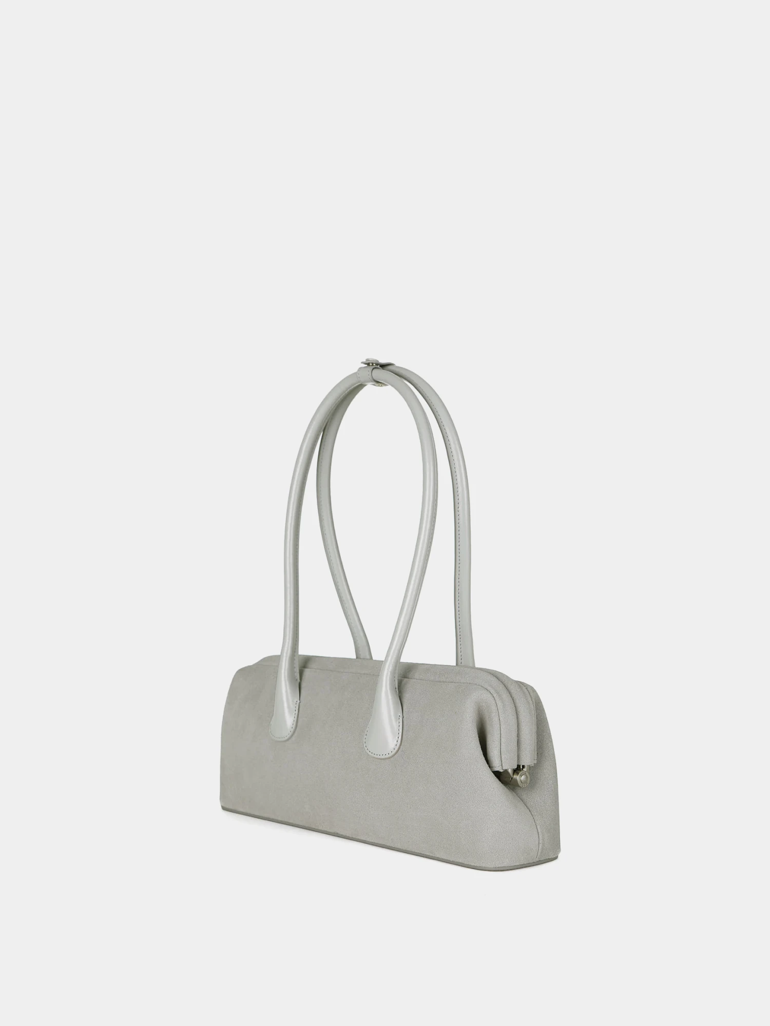 Сумка OSOI Boat Wide Suede Gray