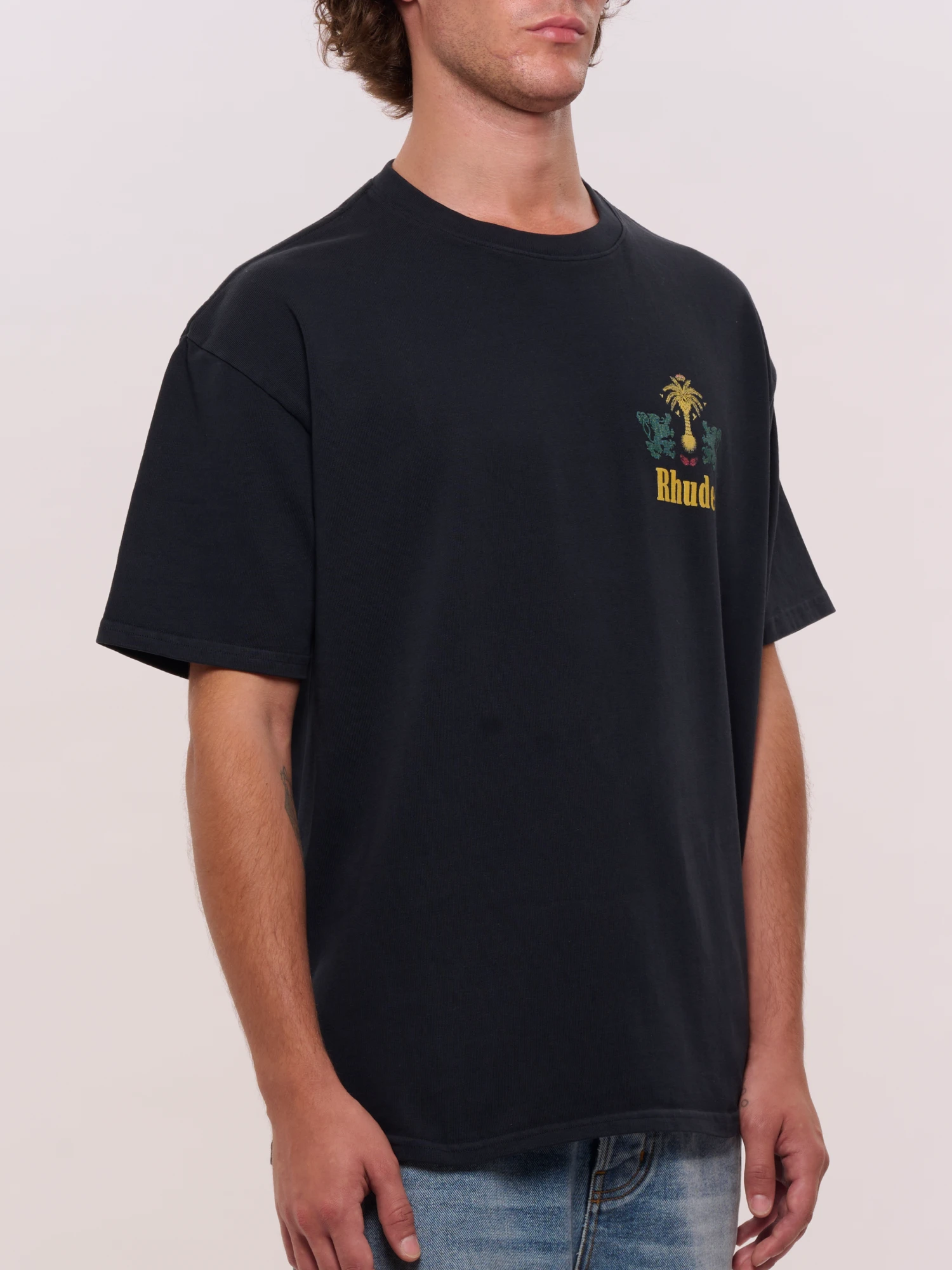 Футболка RHUDE Tabaco Vtg Black