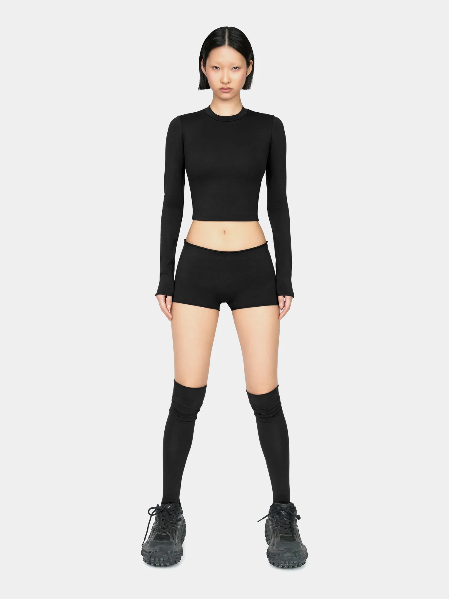 Женские шорты XSAI Small Shorts Dusty Black