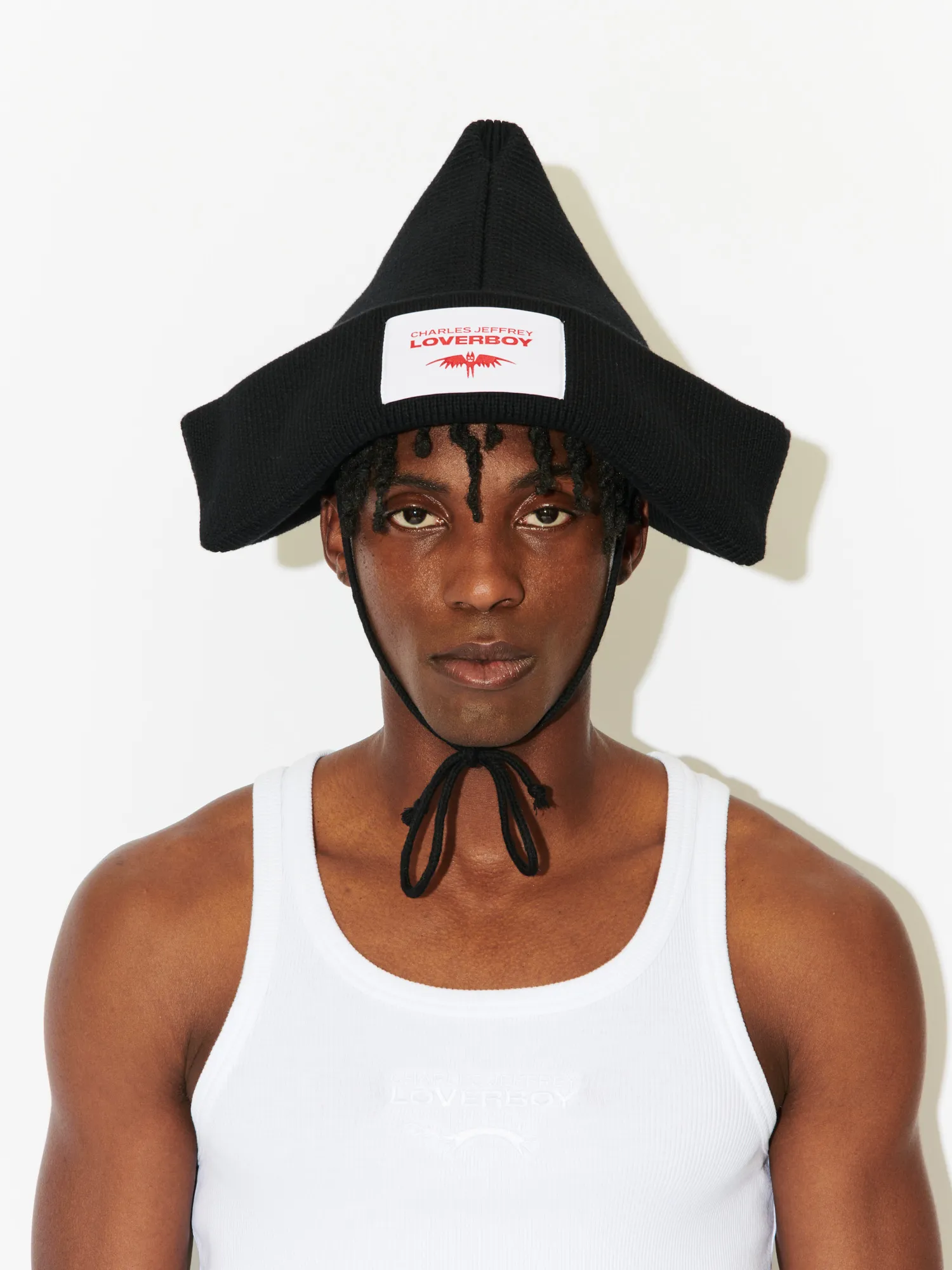 Шапка Charles Jeffrey Loverboy Paper Boat Black