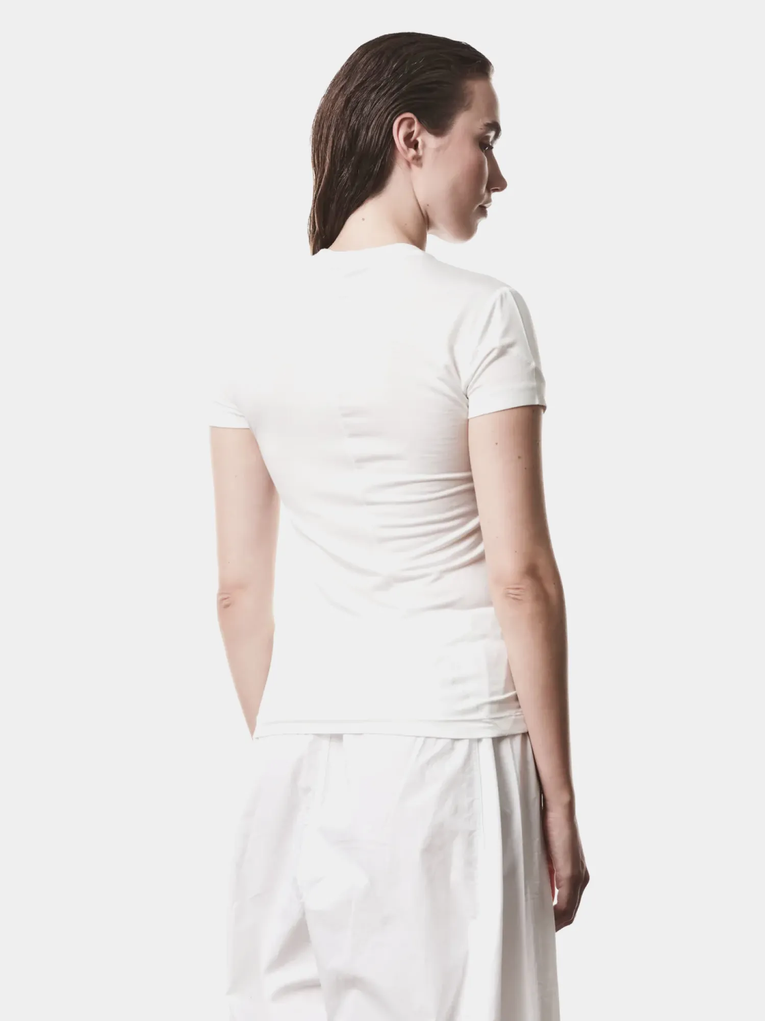Женская футболка thom/krom W TS 621 Off White